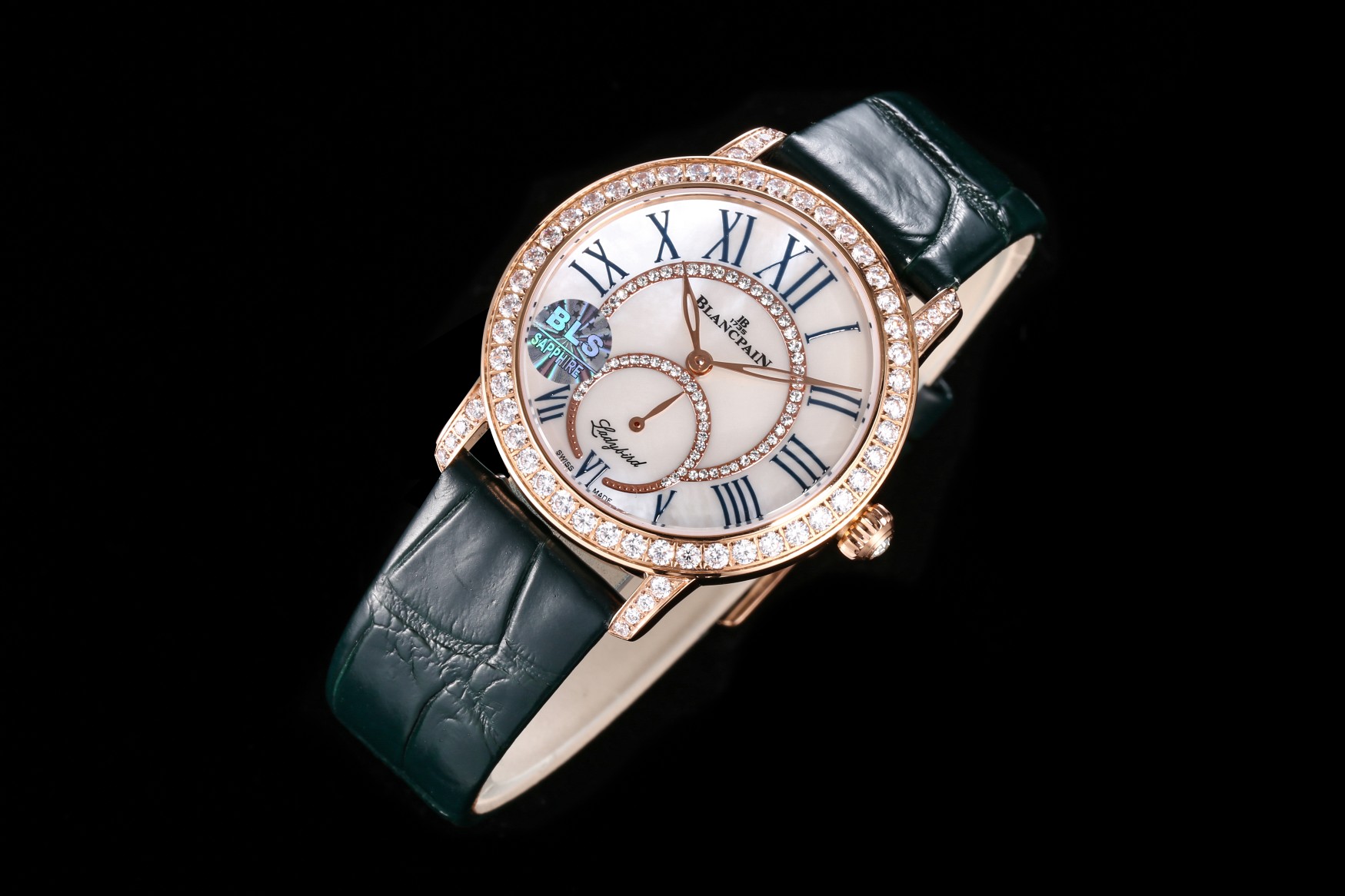 Luxurious Ladybird Colors Phases de Lune Diamond Watch with 70 Drills - 图片 6