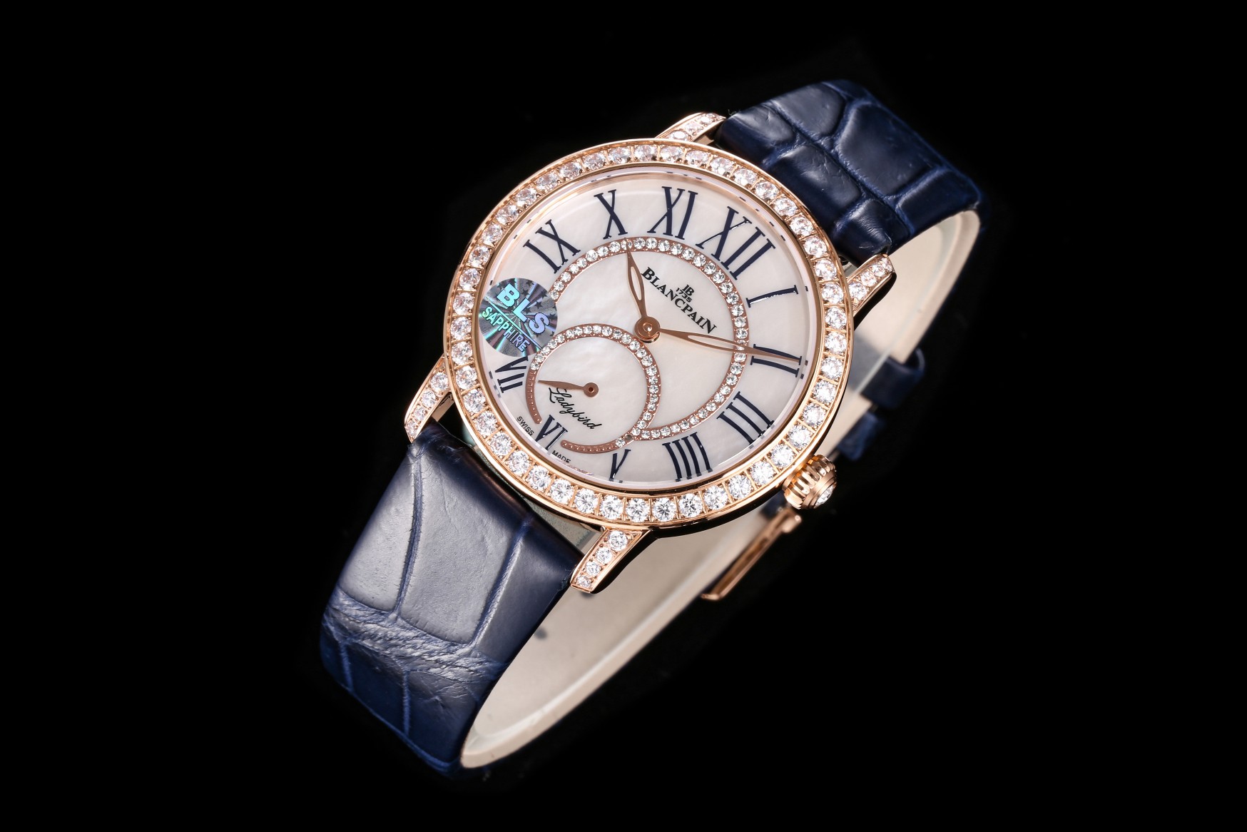 Luxurious Ladybird Colors Phases de Lune Diamond Watch with 70 Drills - 图片 5