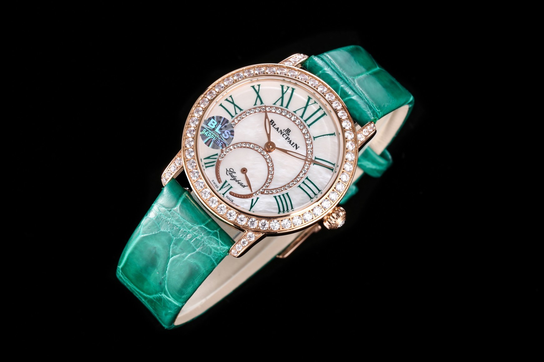 Luxury Diamond Watch: BLS Ladybird Colors Phases de Lune 3661 Diamonds – Review - 图片 5