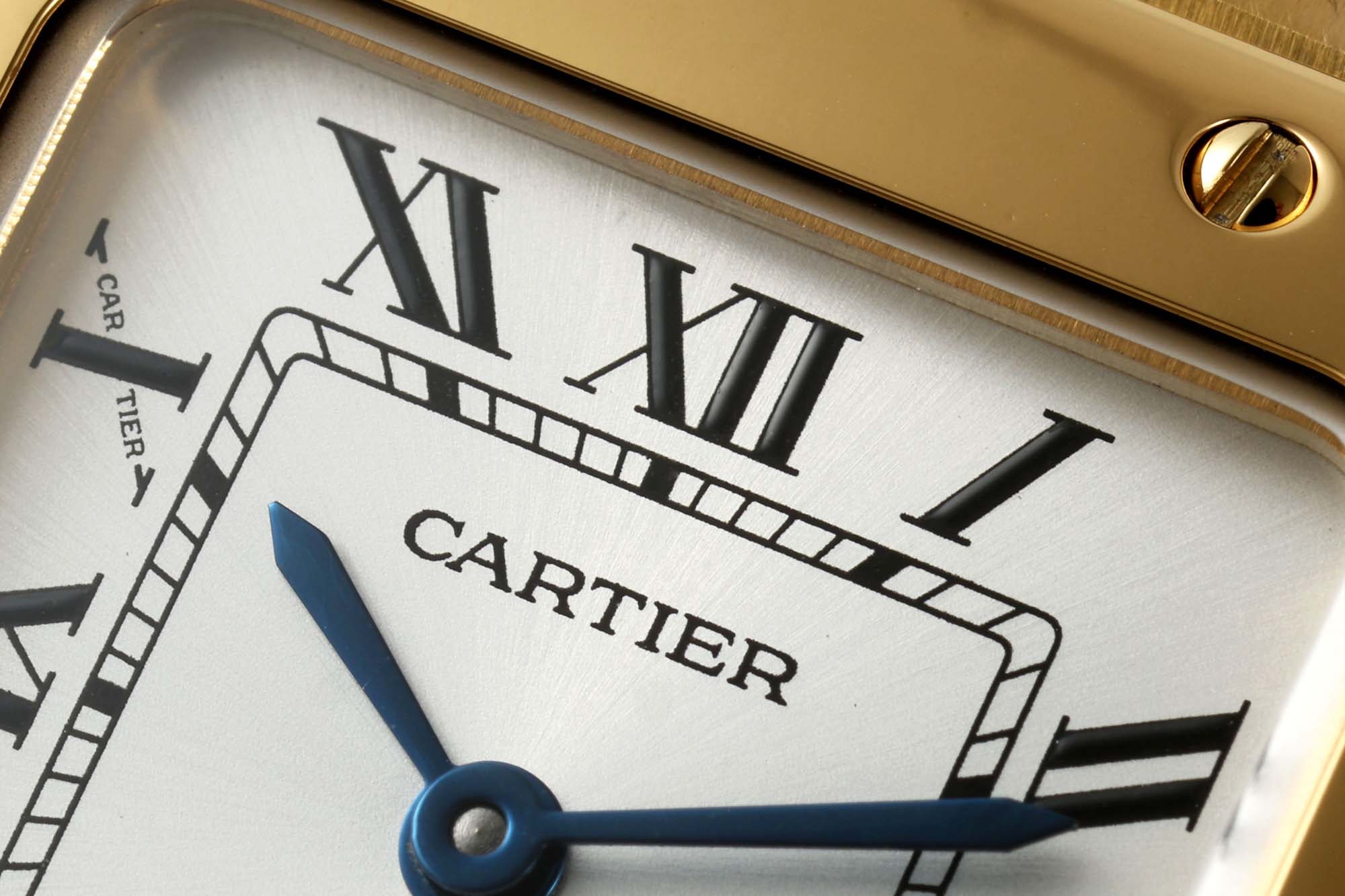 Cartier BLF新品：卡地亚 Santos de Cartier腕表 小号表款 石英机芯 精钢表壳