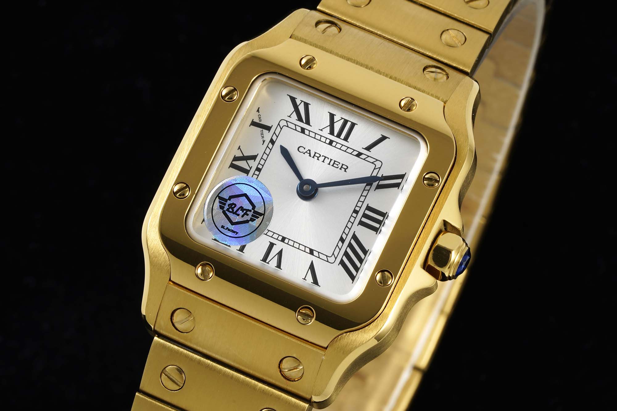 Cartier BLF新品：卡地亚 Santos de Cartier腕表 小号表款 石英机芯 精钢表壳