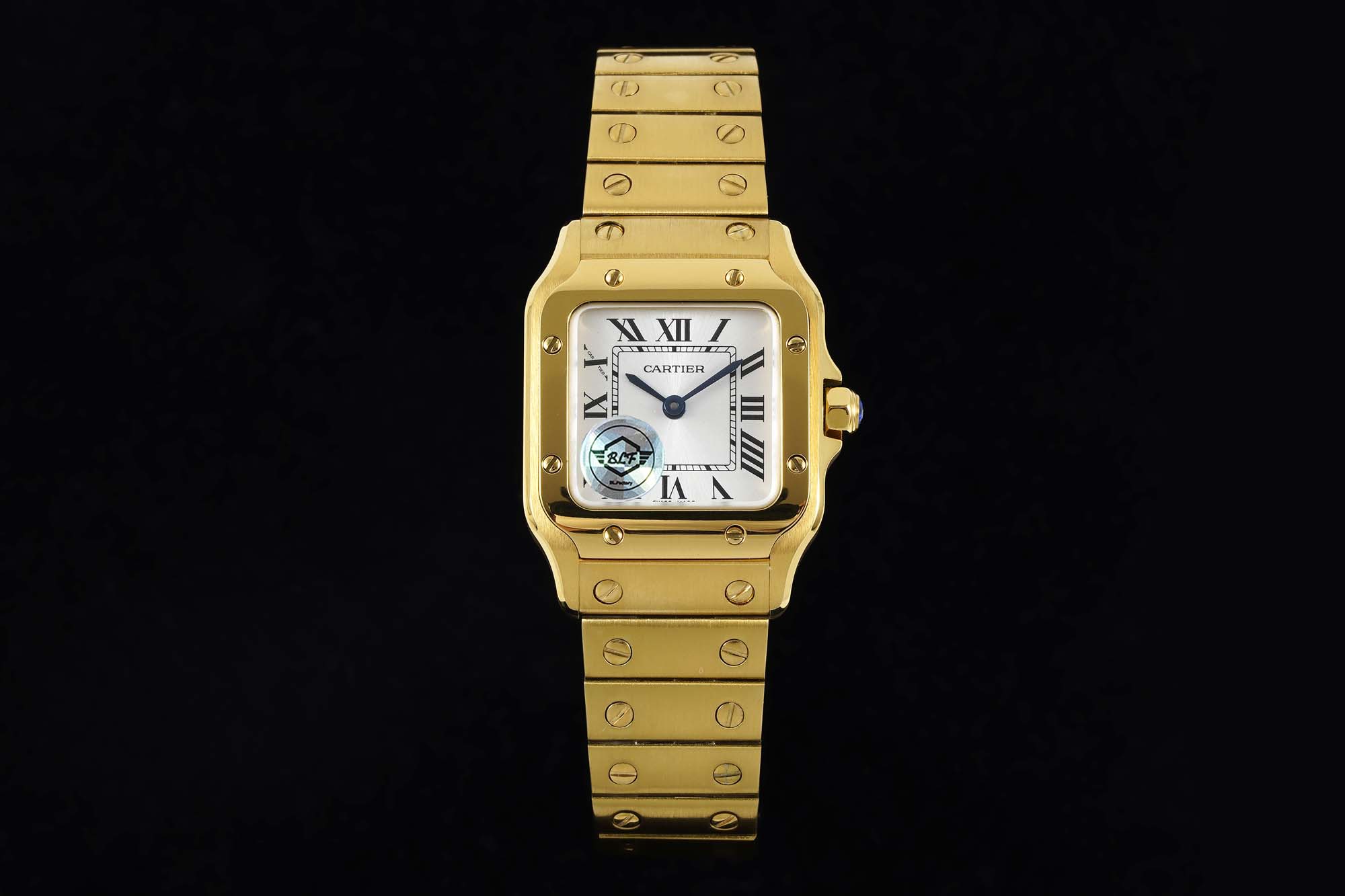 Cartier BLF新品：卡地亚 Santos de Cartier腕表 小号表款 石英机芯 精钢表壳
