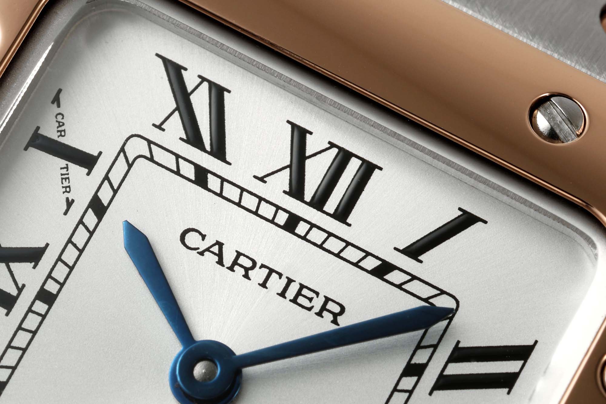 Cartier BLF新品：卡地亚 Santos de Cartier腕表 小号表款 石英机芯 精钢表壳