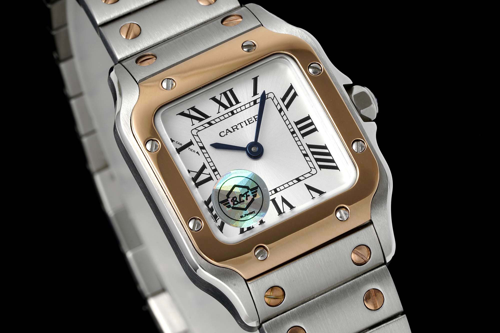 Cartier BLF新品：卡地亚 Santos de Cartier腕表 小号表款 石英机芯 精钢表壳