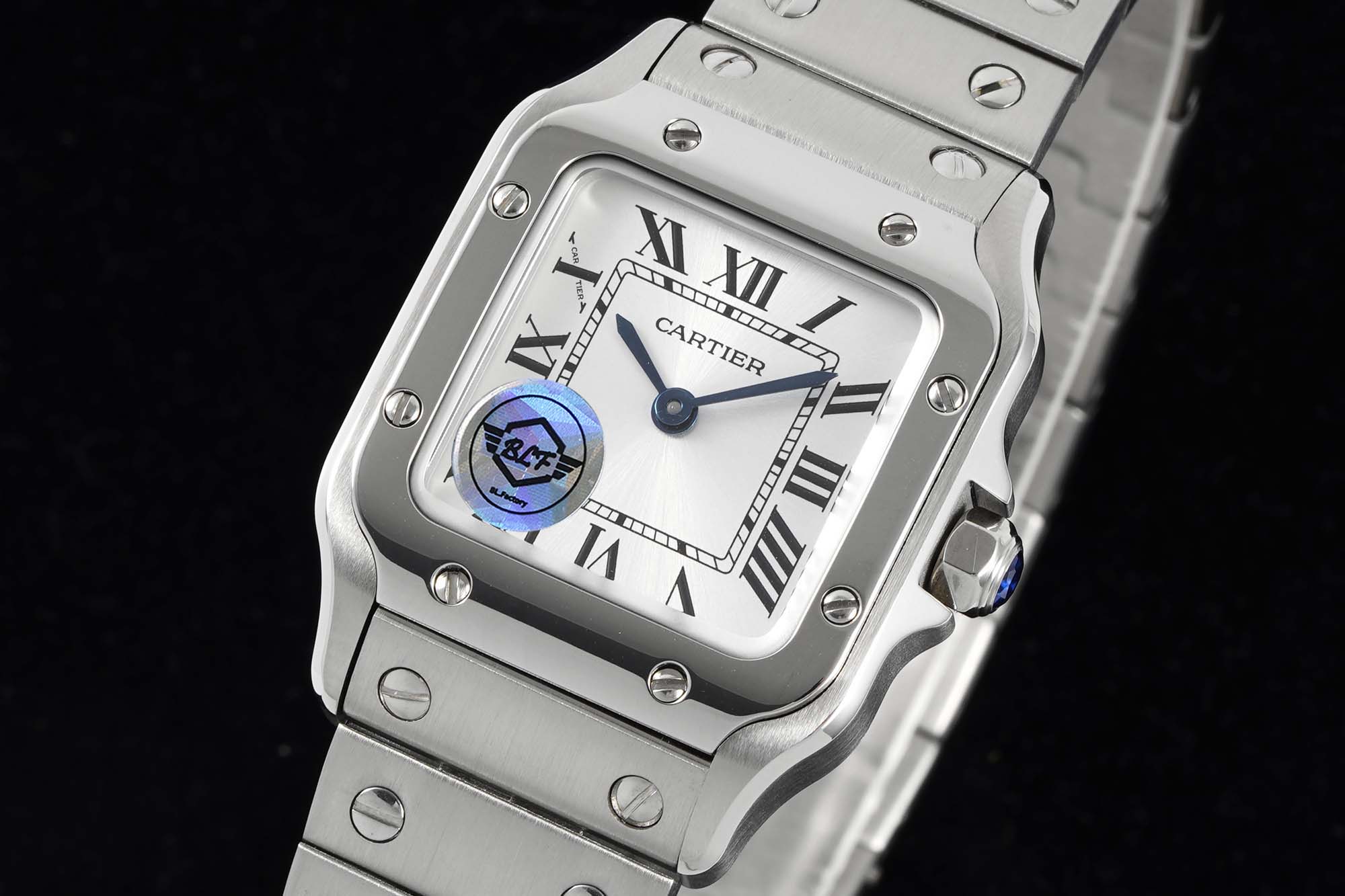 Cartier BLF新品：卡地亚 Santos de Cartier腕表 小号表款 石英机芯 精钢表壳