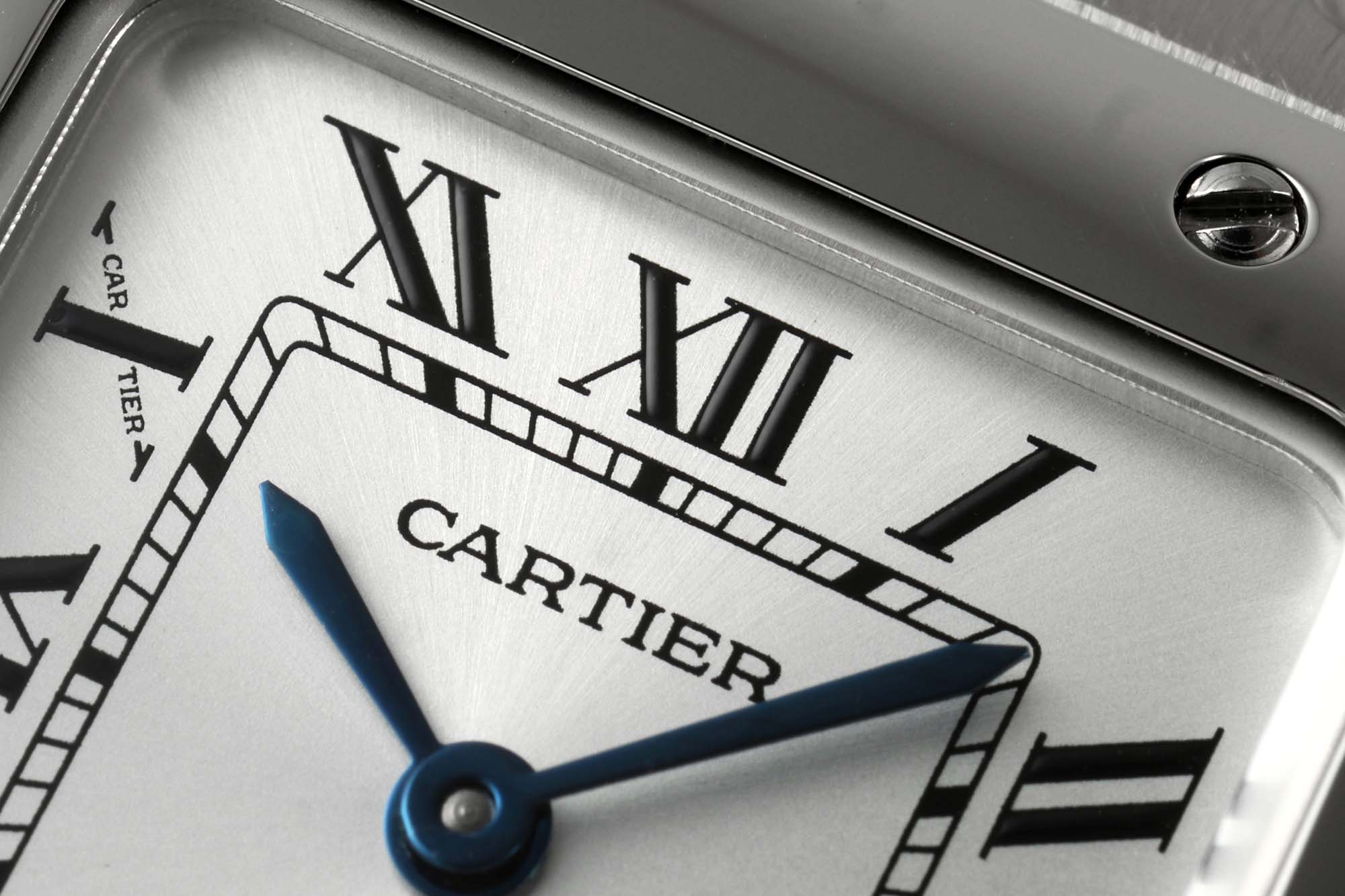 Cartier BLF新品：卡地亚 Santos de Cartier腕表 小号表款 石英机芯 精钢表壳