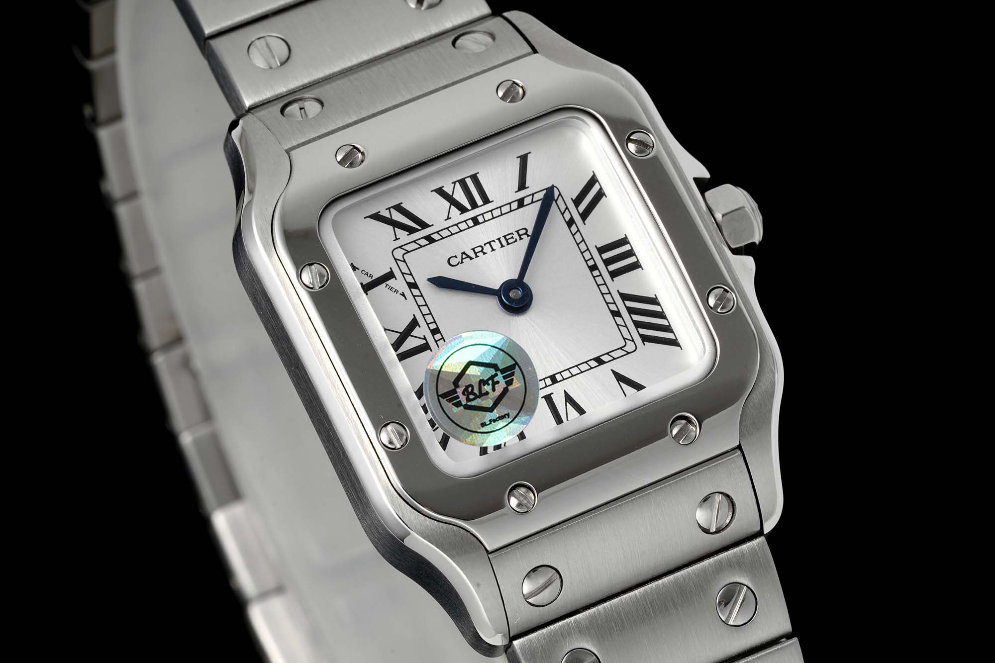Cartier BLF新品：卡地亚 Santos de Cartier腕表 小号表款 石英机芯 精钢表壳
