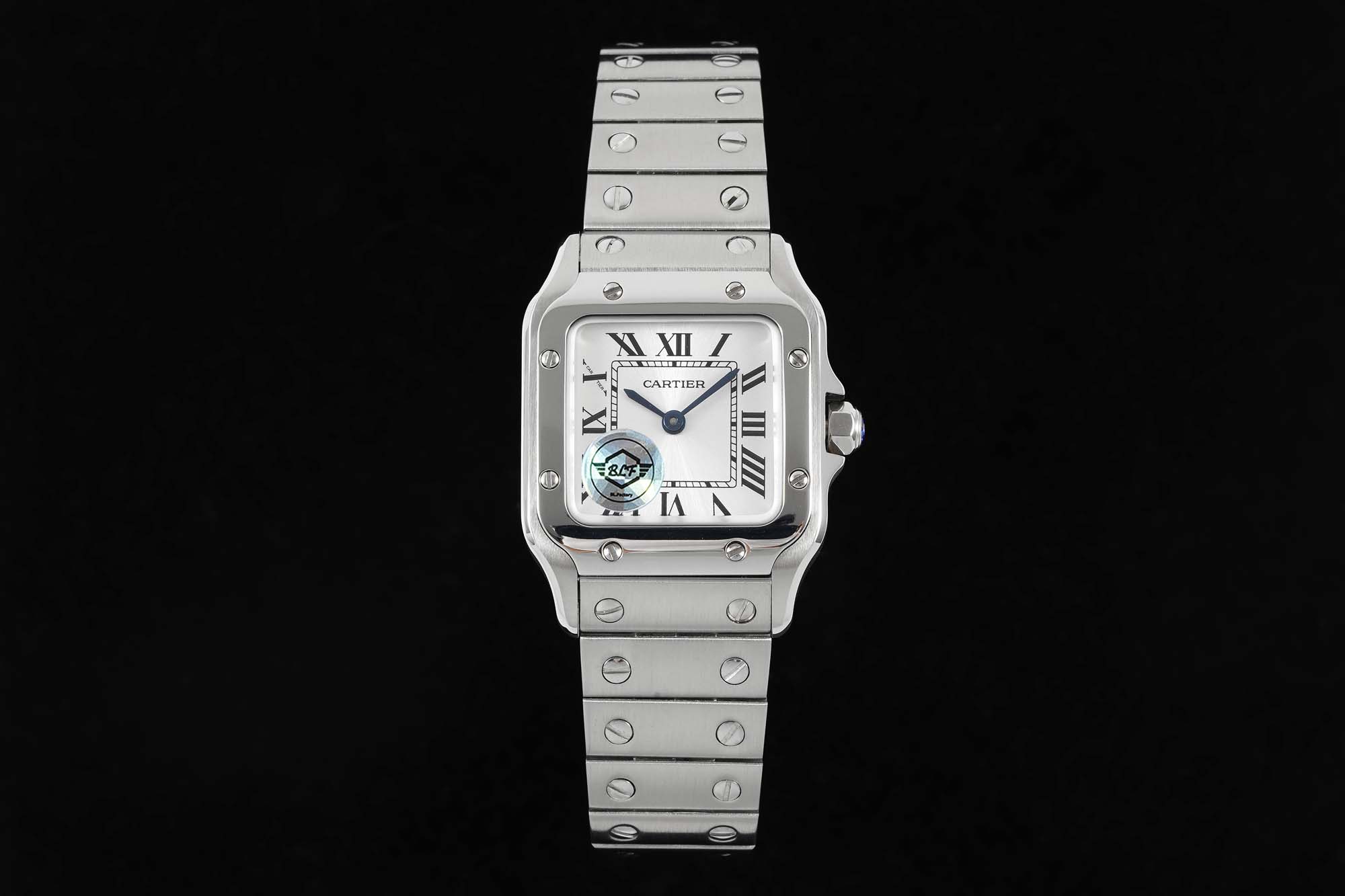 Cartier BLF新品：卡地亚 Santos de Cartier腕表 小号表款 石英机芯 精钢表壳