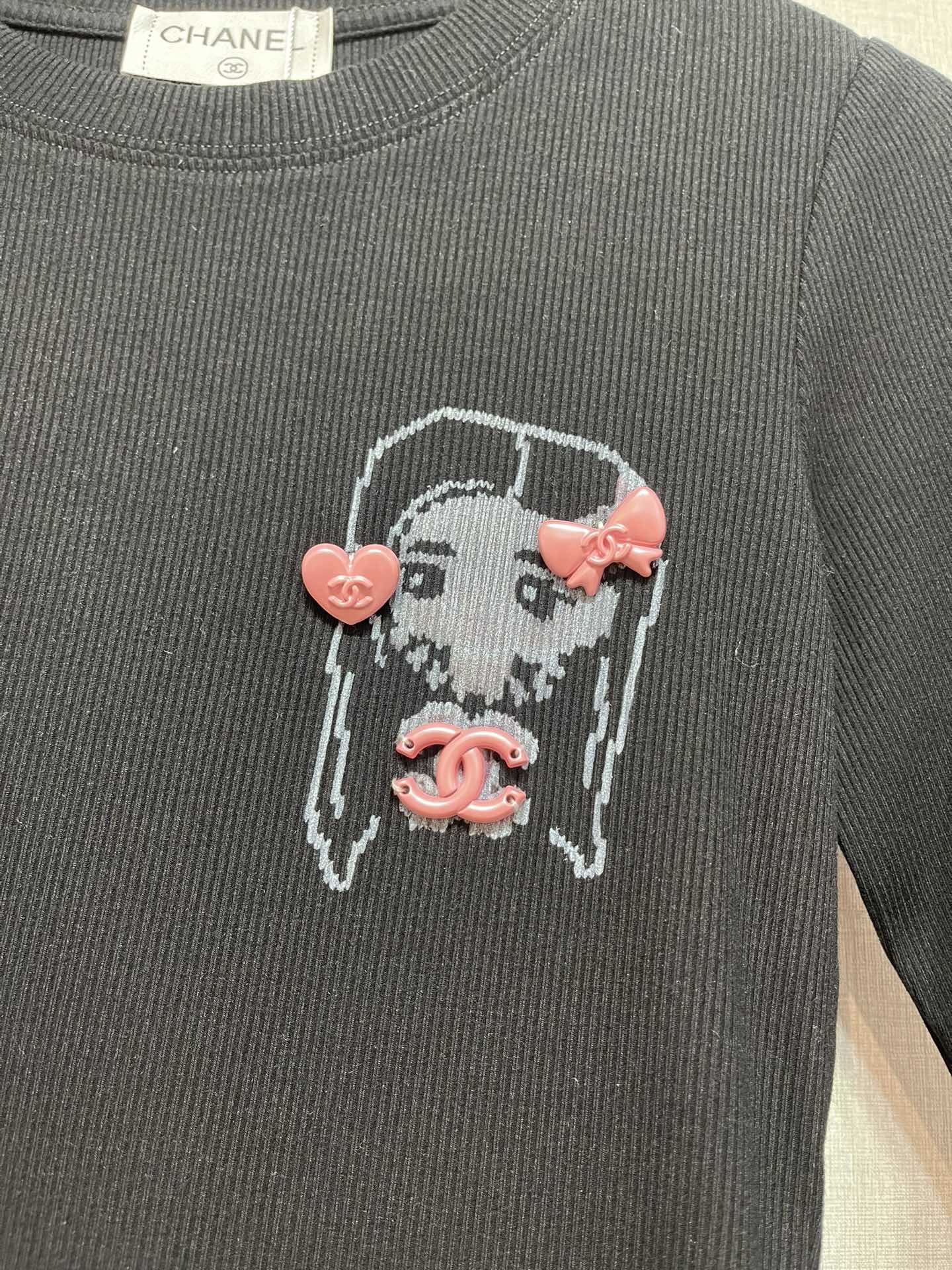 CH! 2026 Spring/Autumn New Long Sleeve T-shirt handmade hardware, S-L Sizes 4 i1756362122 1930 7