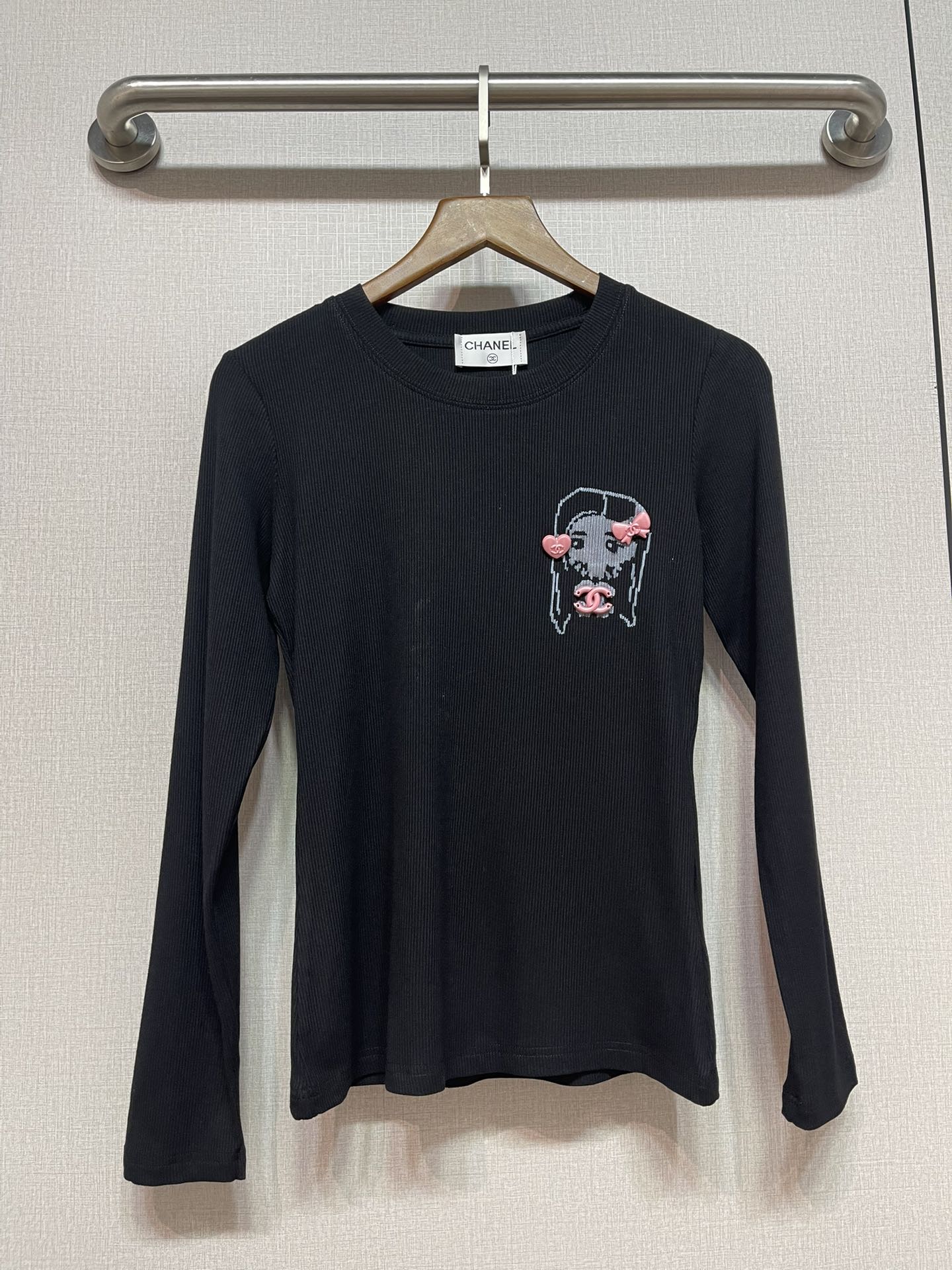 CH! 2026 Spring/Autumn New Long Sleeve T-shirt handmade hardware, S-L Sizes 2 i1756362122 7800 4