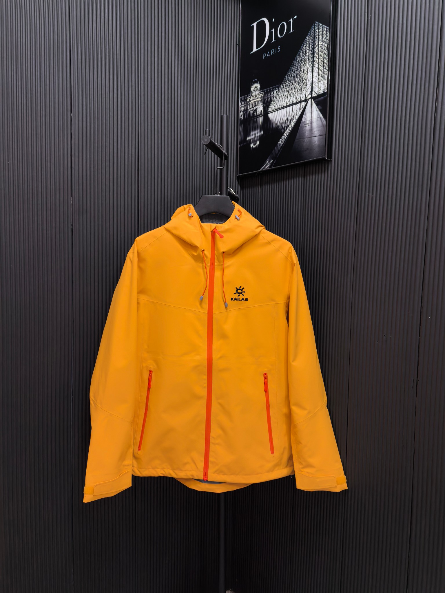 KAILAS Outdoor Waterproof Jacket with Logo Embroidery – Windproof and Durable Gear