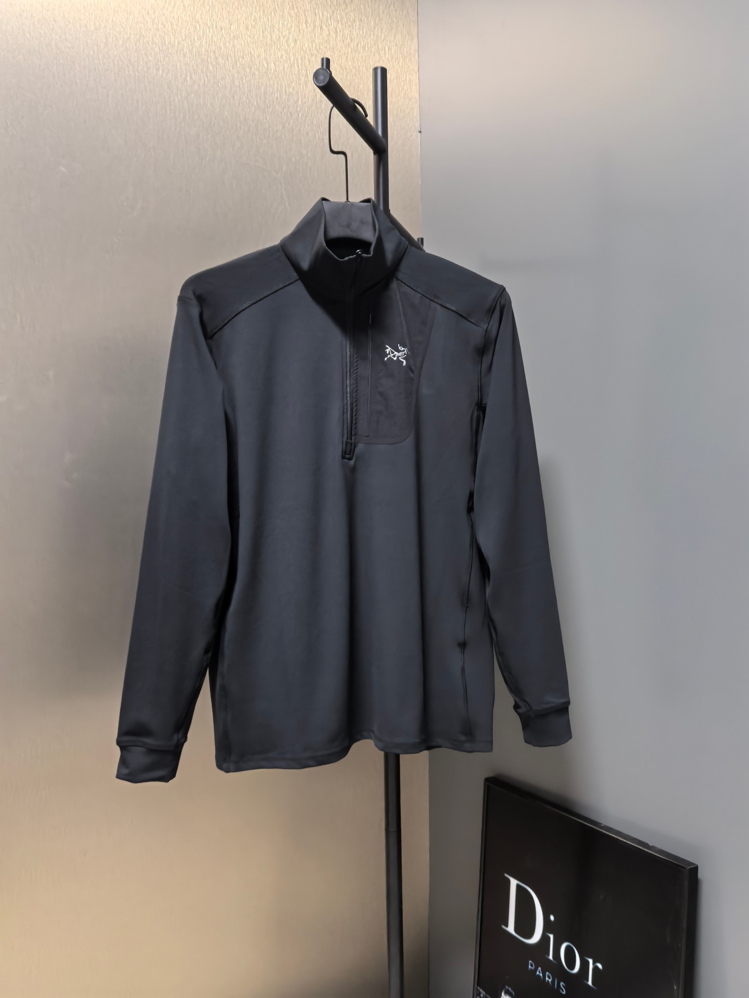 Classic Tie-Up Design: High-Intensity Fabric Long-Sleeved Top for Autumn/Winter - 图片 1