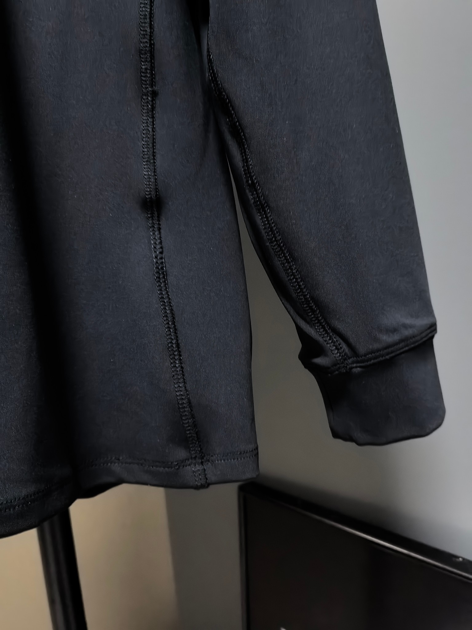 Classic Tie-Up Design: High-Intensity Fabric Long-Sleeved Top for Autumn/Winter - 图片 5