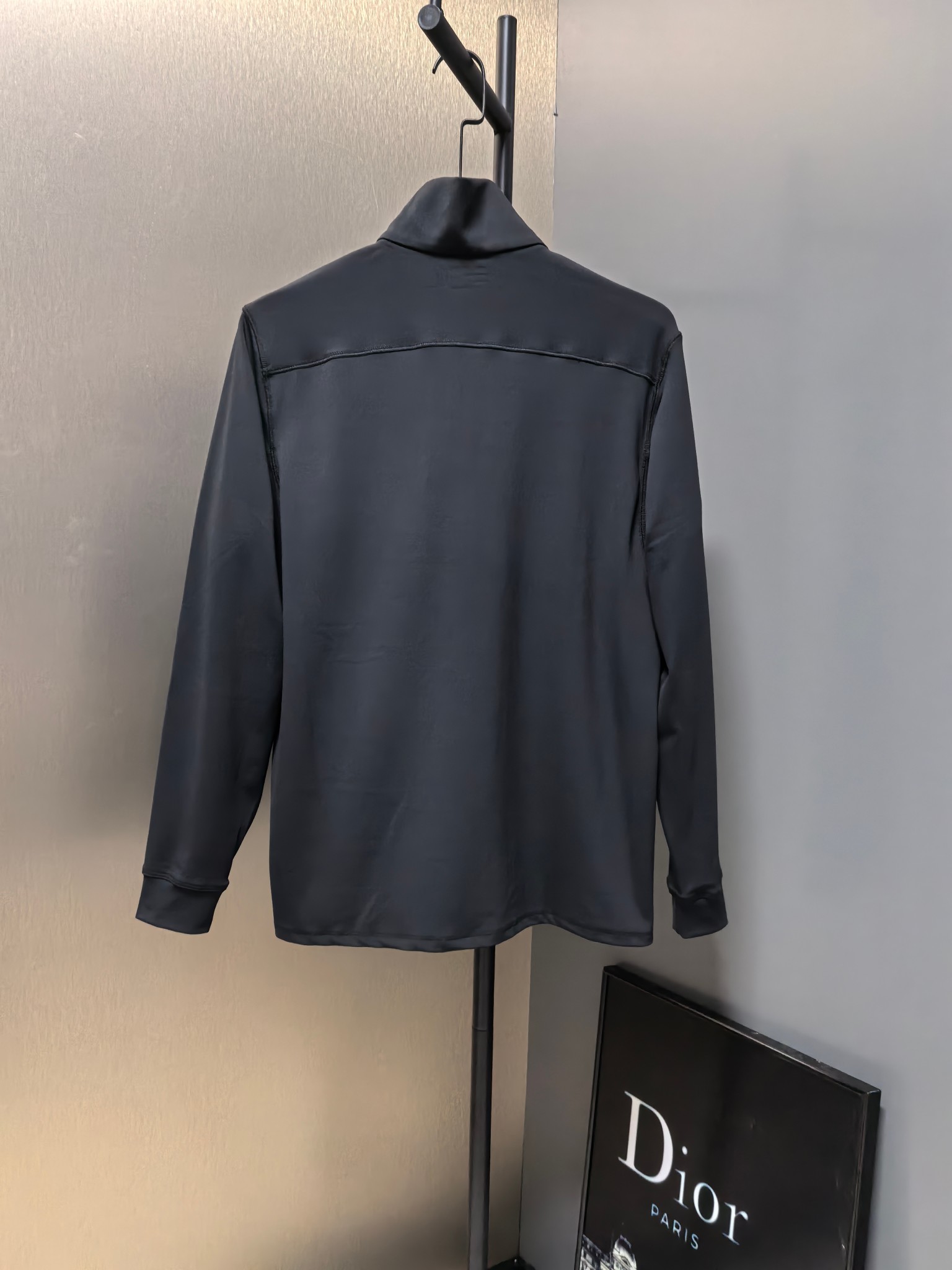 Classic Tie-Up Design: High-Intensity Fabric Long-Sleeved Top for Autumn/Winter - 图片 2