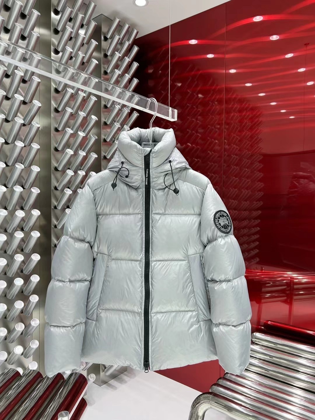 Canada Goose/Canadá Ganso 2022 edición limitada nueva Crofton puff abrigo de plumas, versión superior (exclus…