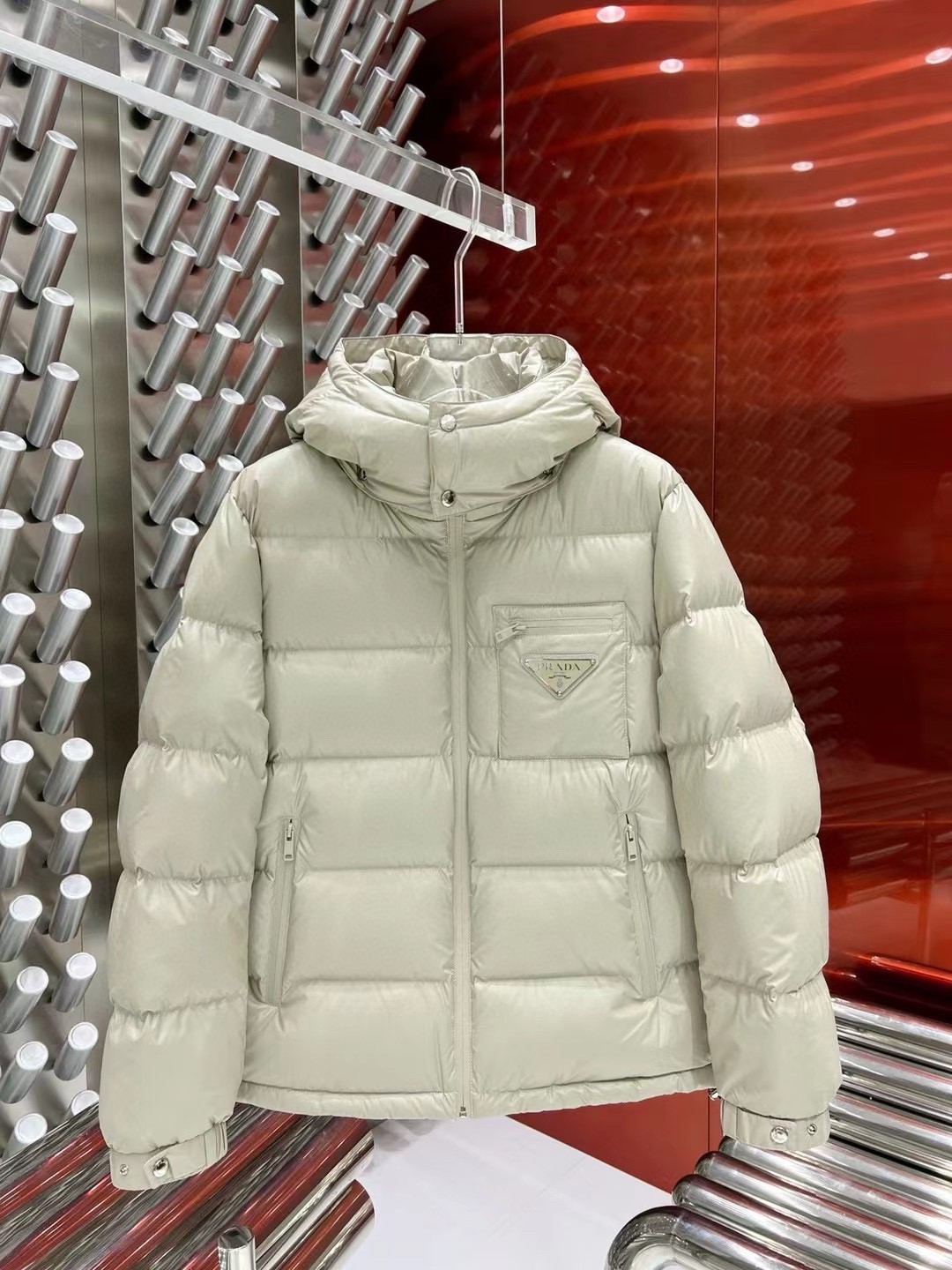 Versión de compra superior Nuevo estilo de otoño e invierno 🆕Chaqueta de plumón Los accesorios de hardware personaliza…