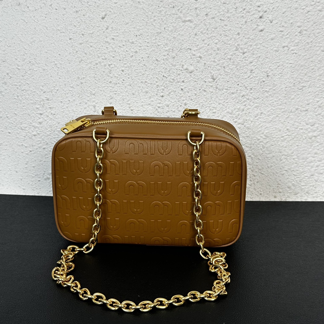 HERMES Piano Box Calf Brown #PCHYHV