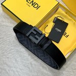 Fendi Belts Black Yellow Fashion