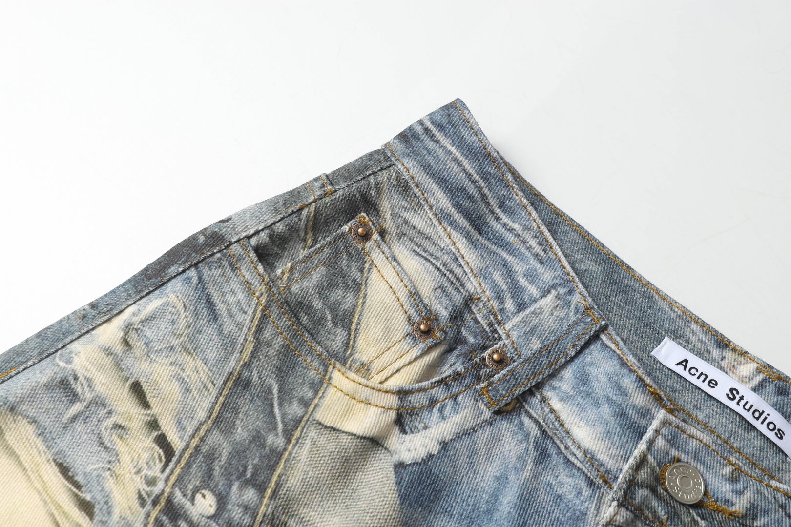 Acne 2023M Baggy Pants: Popular Choice with Unique Design and Comfort. - 图片 8