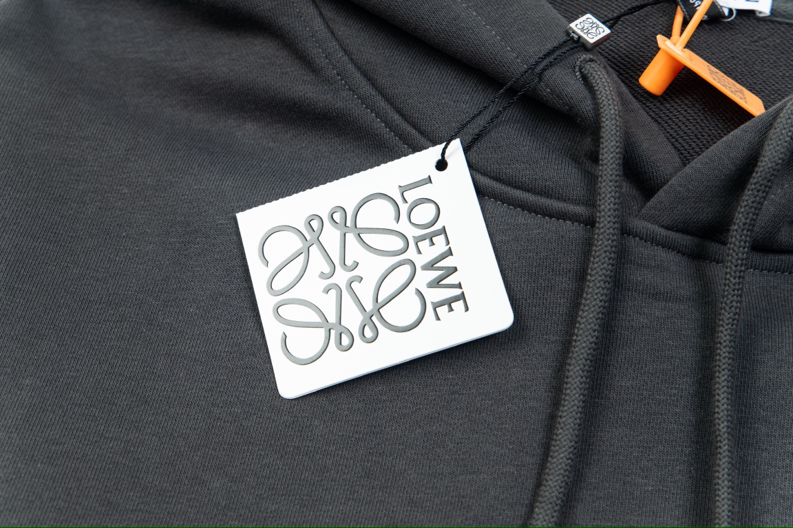 Loewe’s Luxe Cotton Hoodie in Special Color with Unique Fabric and Packaging - 图片 7