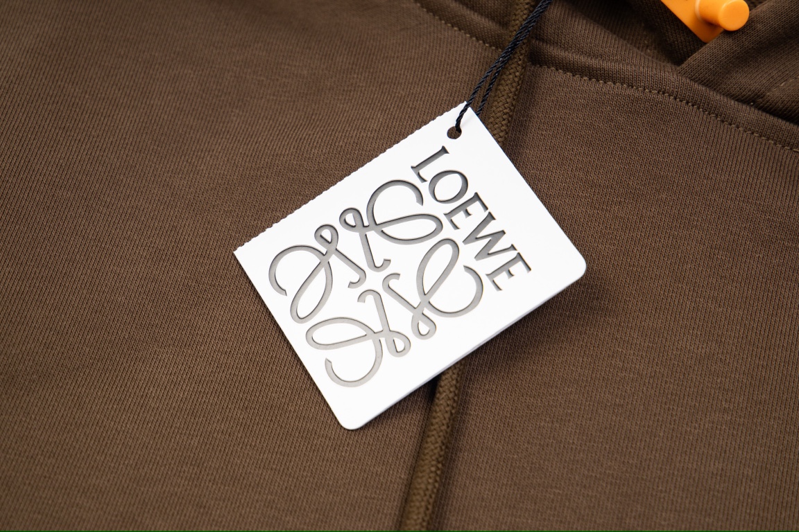 Luxury Handbag Embroidered Hoodie in Premium Cotton Fabric – Loywe*suna (DB) - 图片 9