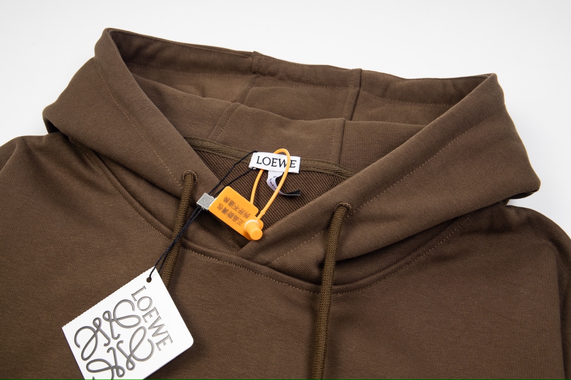 Luxury Handbag Embroidered Hoodie in Premium Cotton Fabric – Loywe*suna (DB) - 图片 4