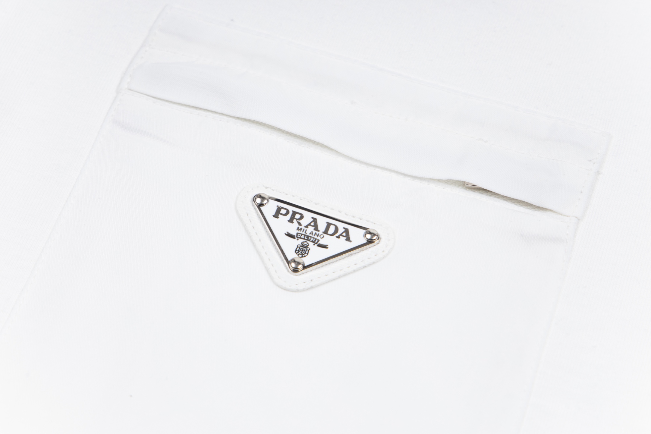 Prada Nylon Pocket Short Sleeve T-Shirt - Premium Cotton, Unique Color 6 i1738744896135 13 0 4