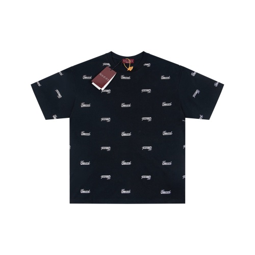 Gucci Logo Print Short Sleeve T-Shirt - Premium Cotton, Stylish and Comfortable 1 Gucci Logo Print Short Sleeve T-Shirt - Premium Cotton, Stylish and Comfortable
