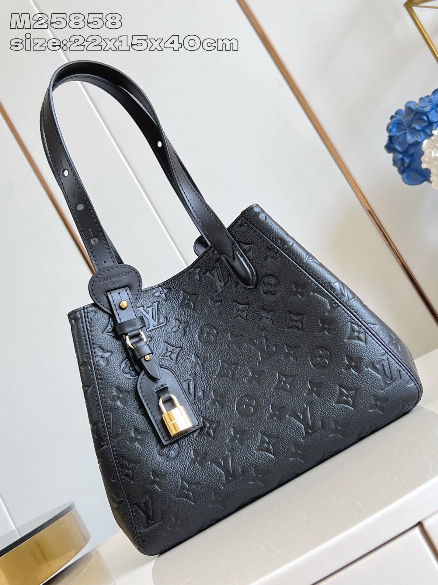 Louis Vuitton All In One Small Hobo Bag Black Monogram Empreinte Leather 3 i1758183412 8382 1