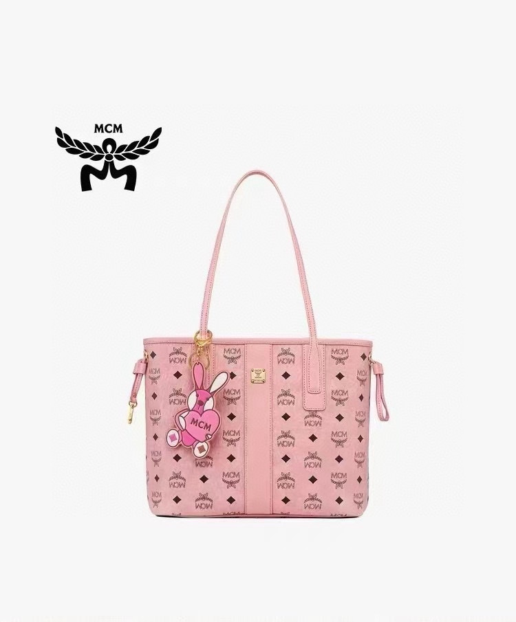 𝗠𝗖𝗠 𝗟𝗶𝘇 𝗩𝗶𝘀𝗲𝘁𝗼𝘀🆕 # ·Cp ®️Soft Pink Liz MWPCSVI01CO001 36*17*28cm 24cm//Soft Pochette