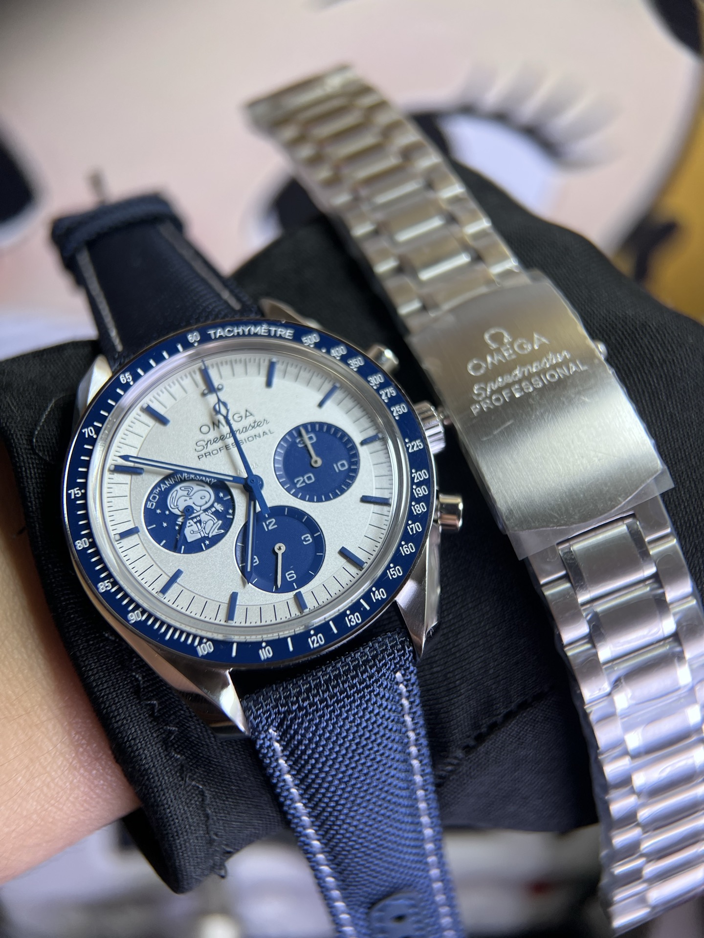 NO:945196,SMF Speedmaster Snoopy,19860909SMF 超霸史努比,,Watch