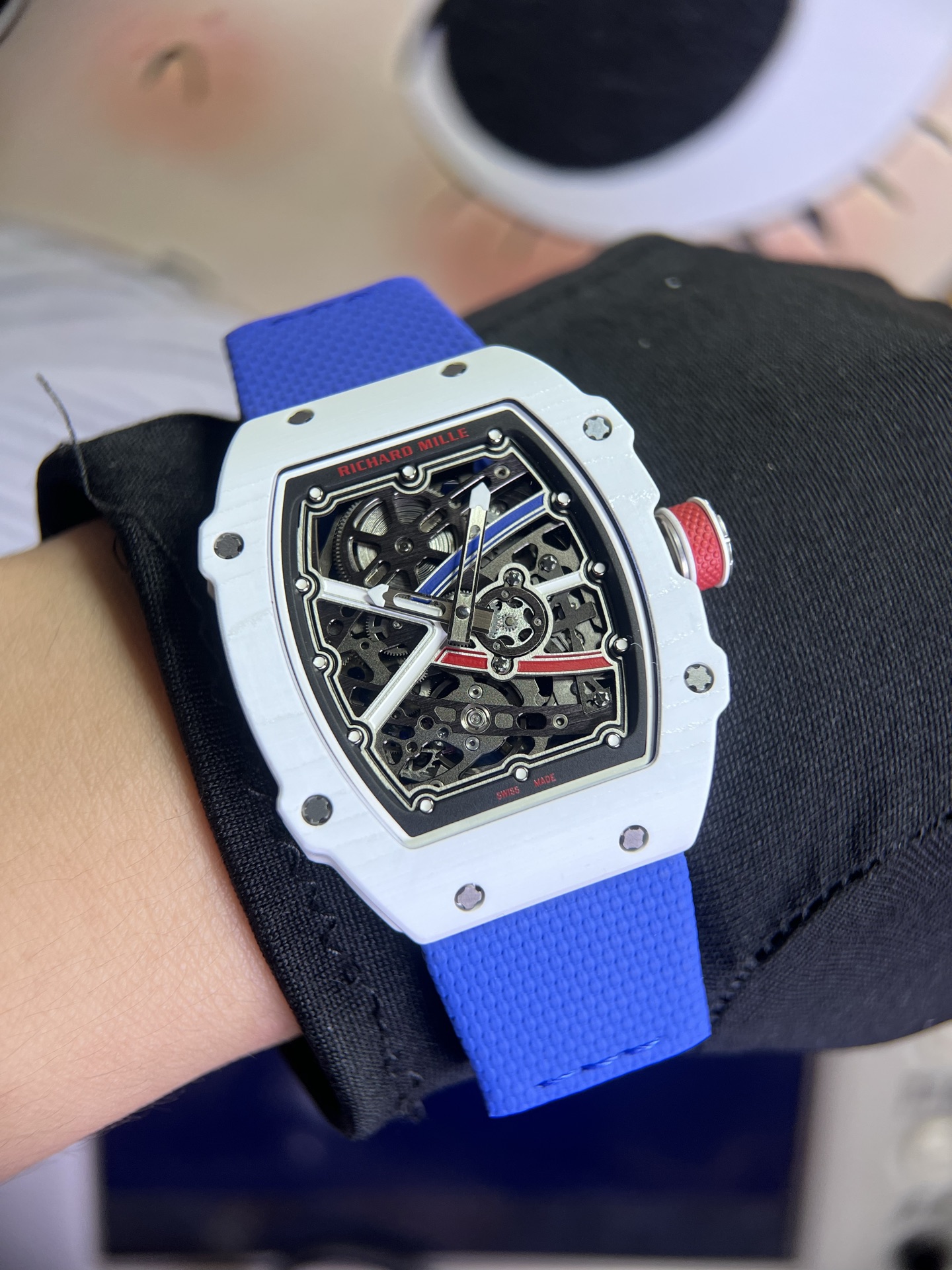 NO:945277,Umi rm67-02 White France,19860909Umi rm67-02 白法国,,Watch