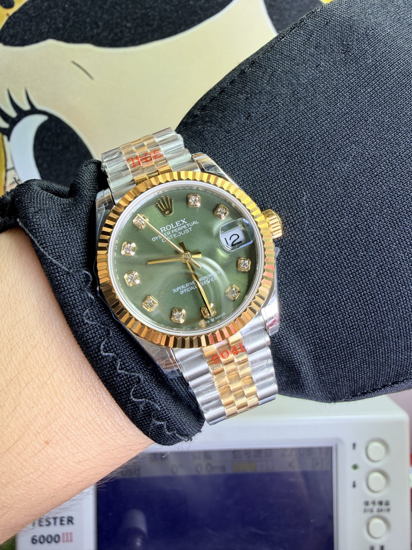 NO:945256,GS Diamond Log 31,19860909GS 间金钻日志 31,,Watch