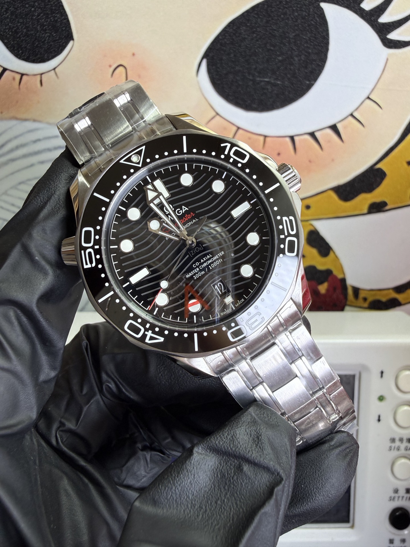 NO:945329,Vs seahorse black,19860909Vs 海马黑,,Watch