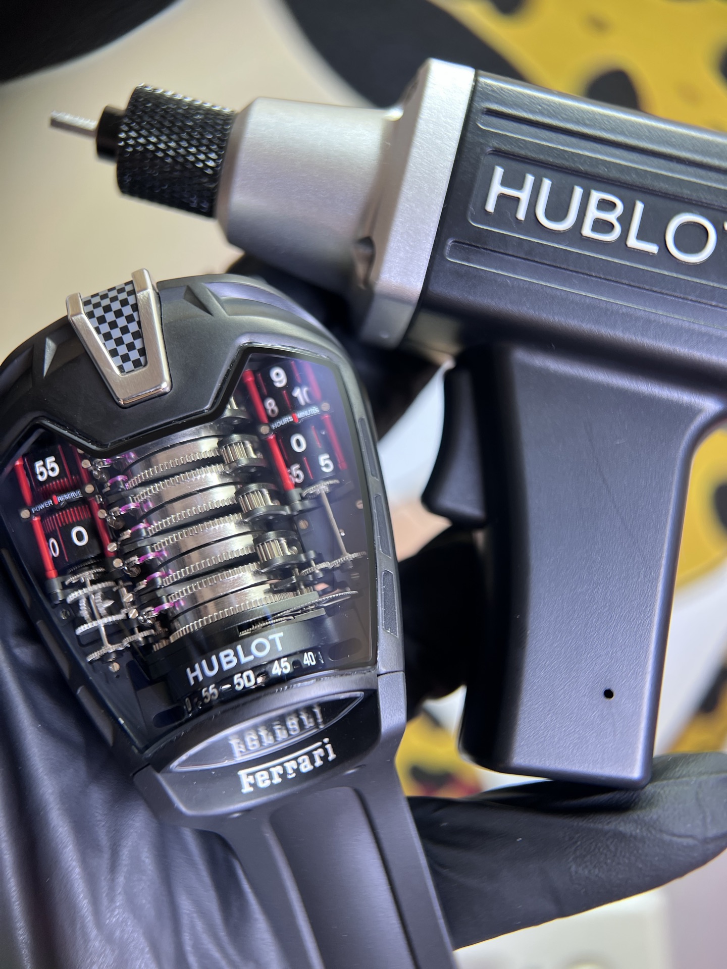 NO:945381,Hublot Hublot Ferrari True Tourbillon,19860909恒宝 宇舶法拉利 真陀飞轮,,Watch