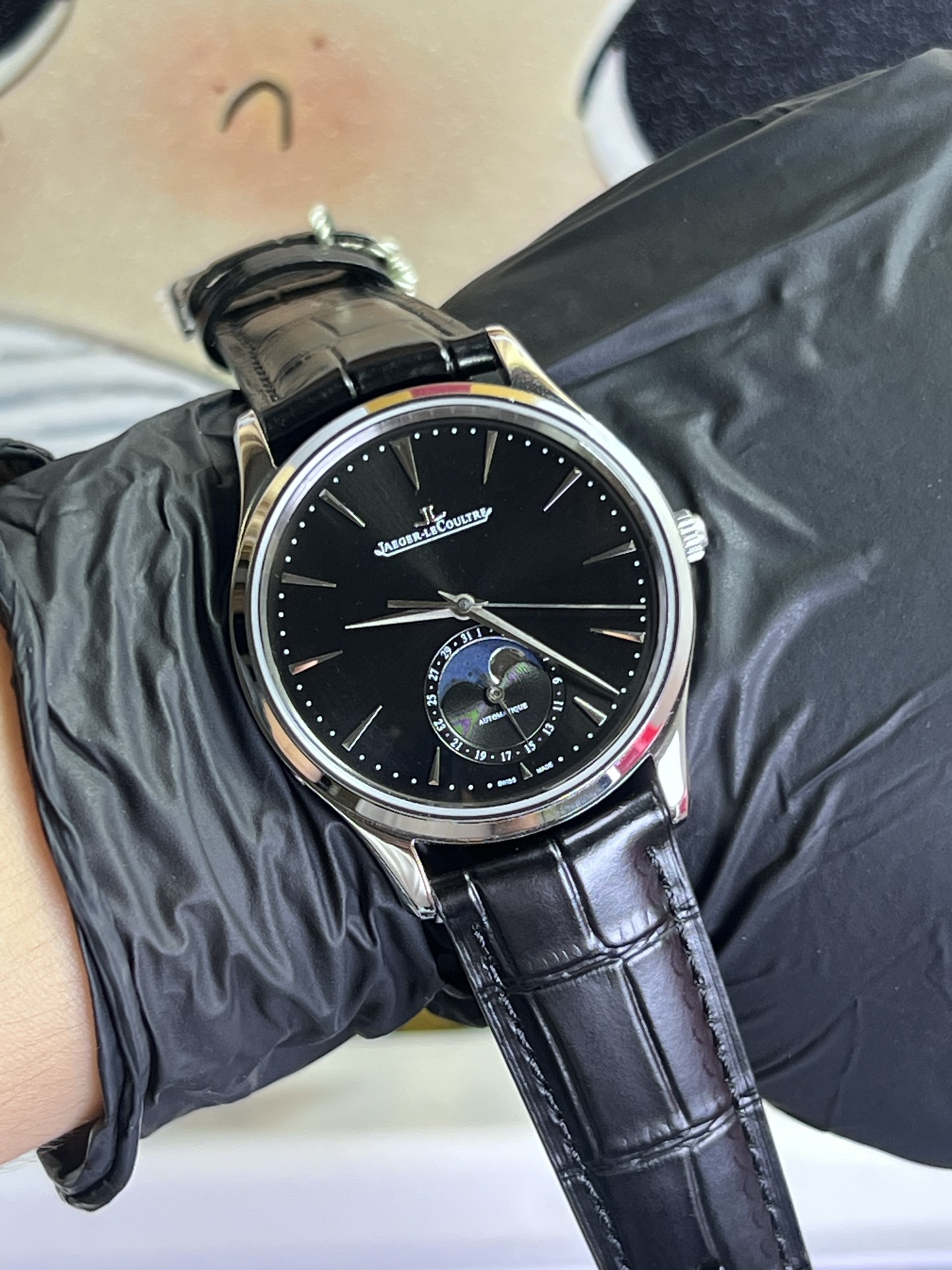 NO:945403,Jaeger-LeCoultre Moon Phase Master all-in-one machine, jaeger-lecoultre19860909积家月相大师 一体机,,jaeger-lecoultre,Watch