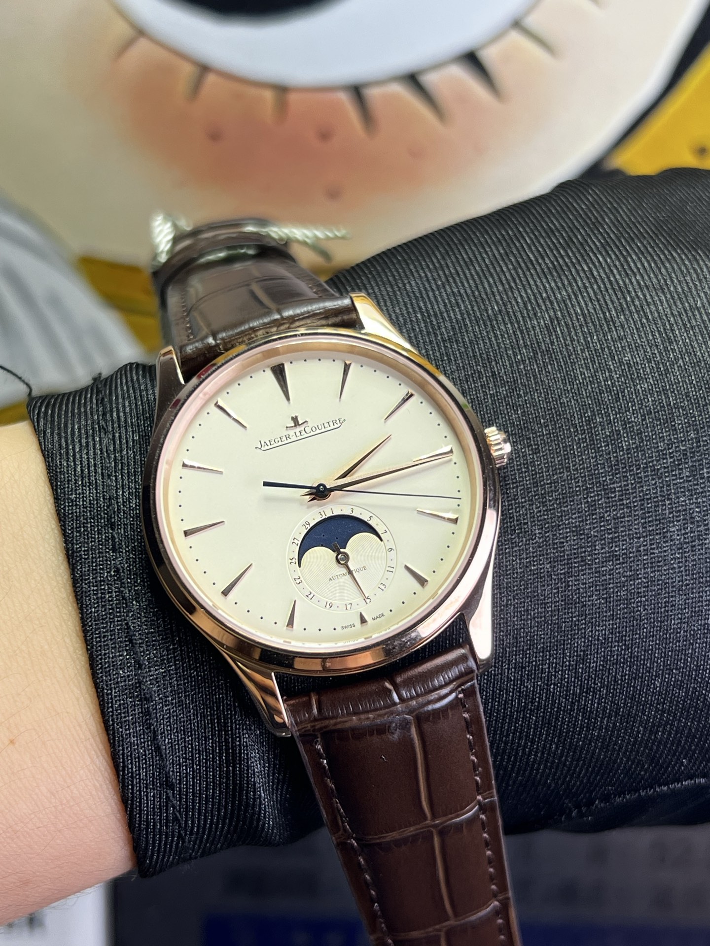NO:945416,Jaeger-LeCoultre Moon Phase Master all-in-one rose gold, jaeger-lecoultre19860909积家月相大师 一体机 玫瑰金,,jaeger-lecoultre,Watch