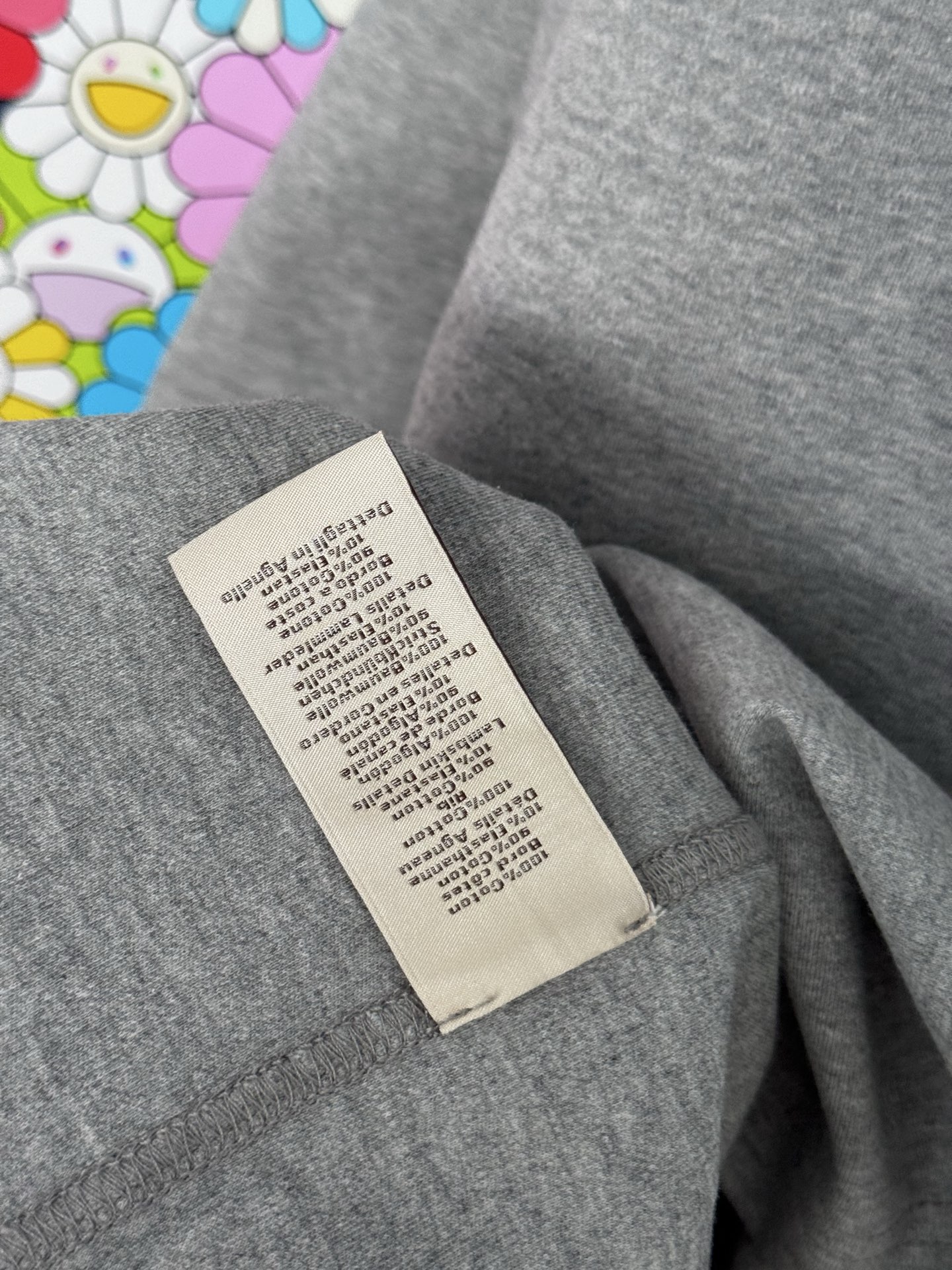 Hermès 爱马仕 皮革贴饰短袖｜定制奥棉精梳·浇洗工艺