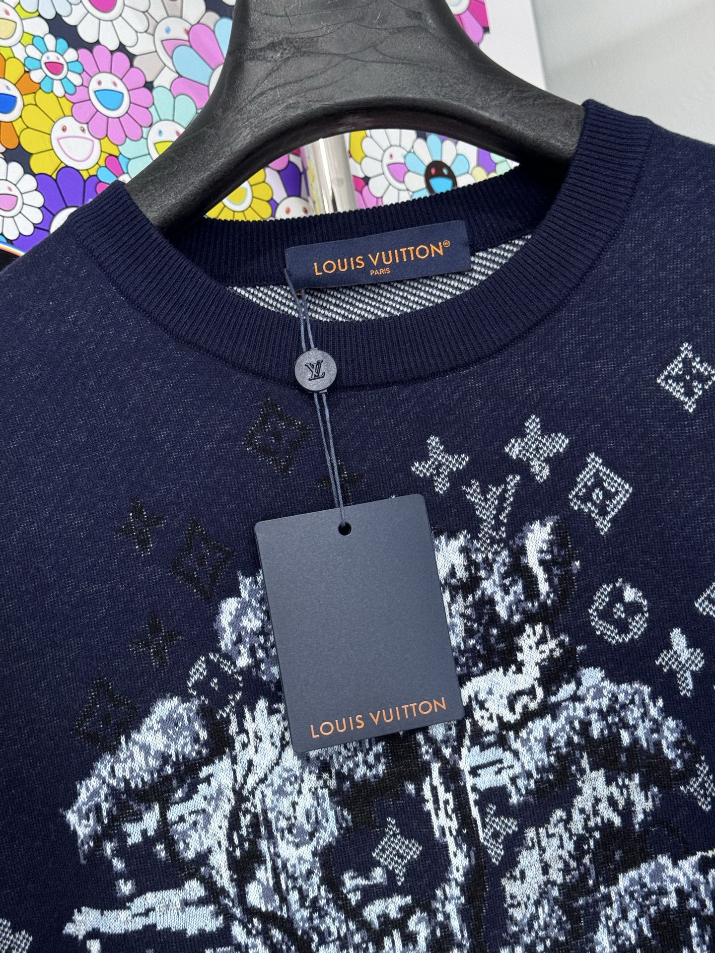 Louis Vuitton LV 26SS 毛料提花短袖｜ 开版｜60支双股精梳棉