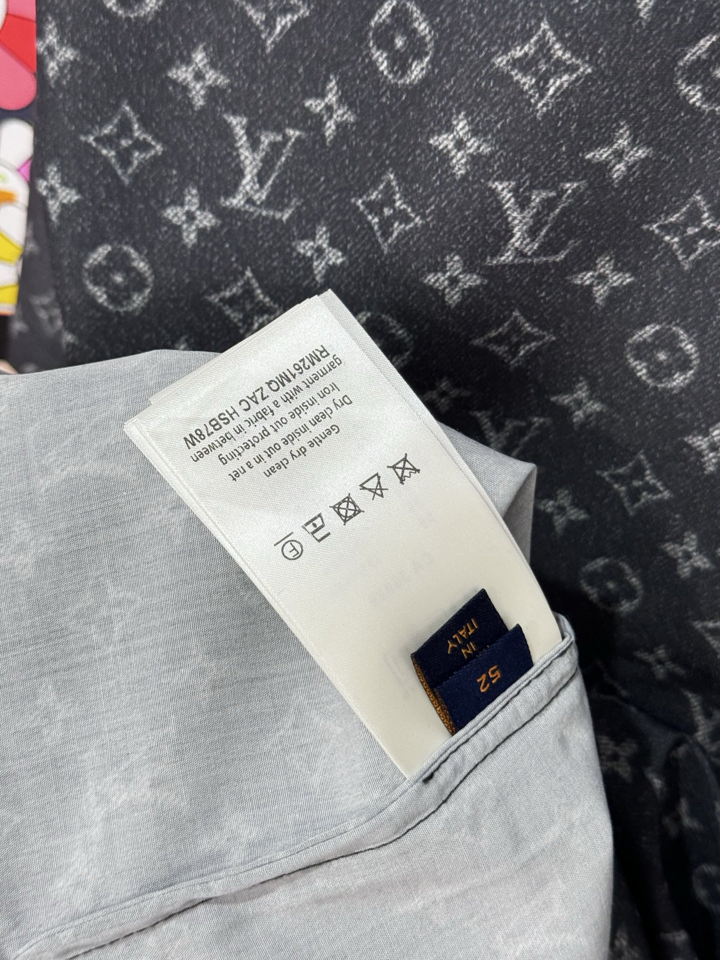 Louis Vuitton LV 26SS春夏新款｜丹宁风老花短袖衬衫