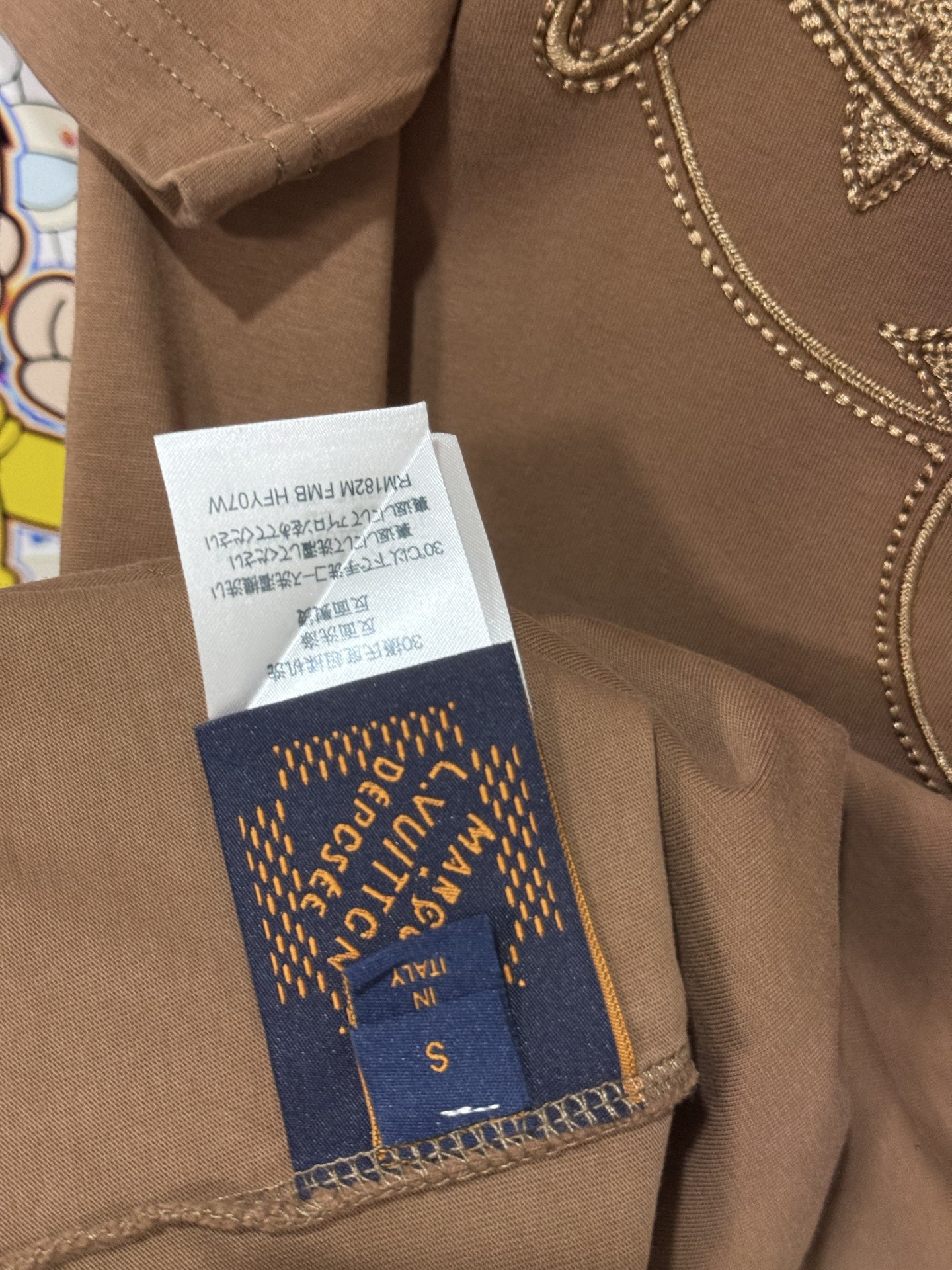 Louis Vuitton LV 26SS早春刺绣短袖