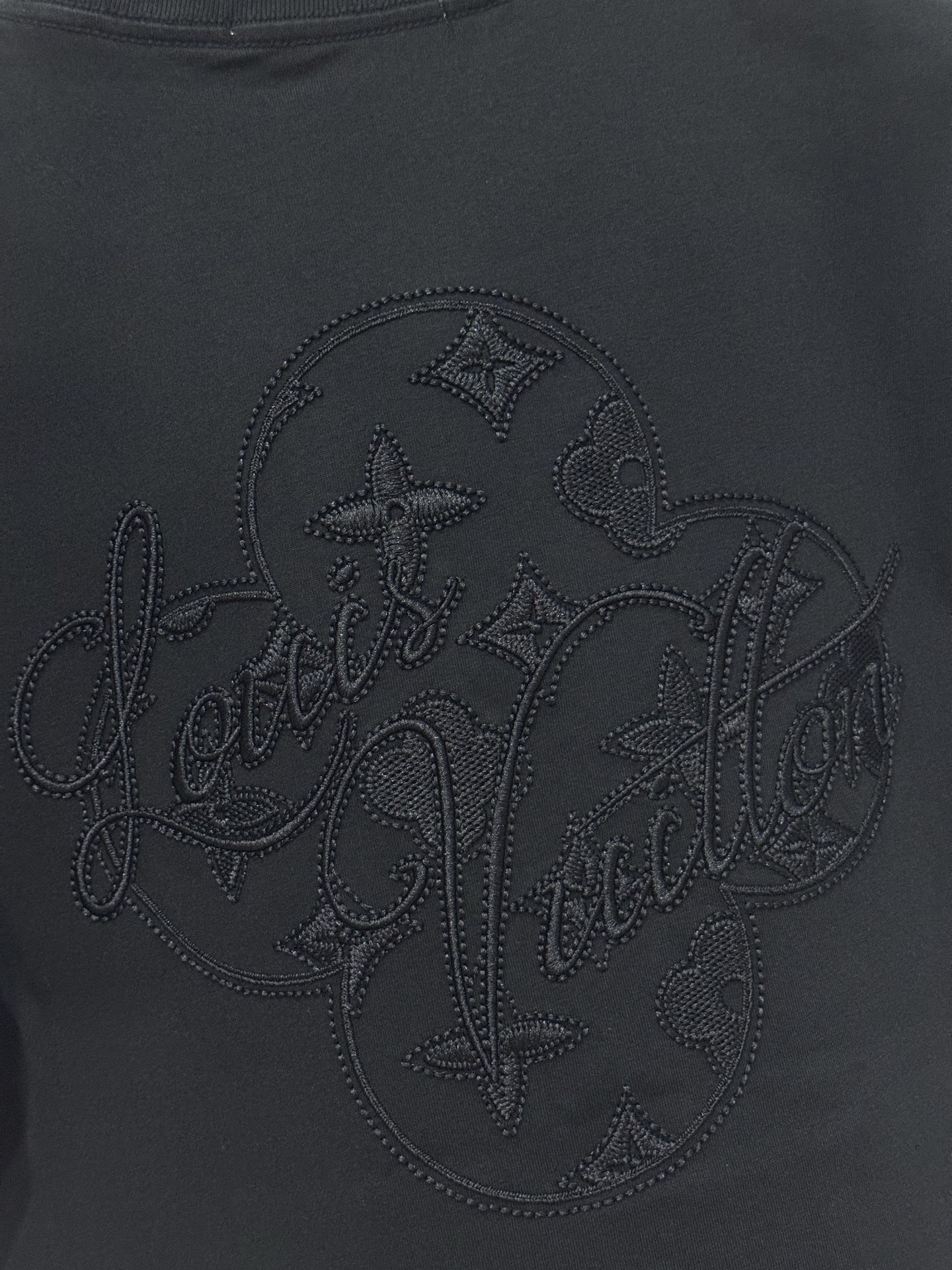 Louis Vuitton LV 26SS早春刺绣短袖