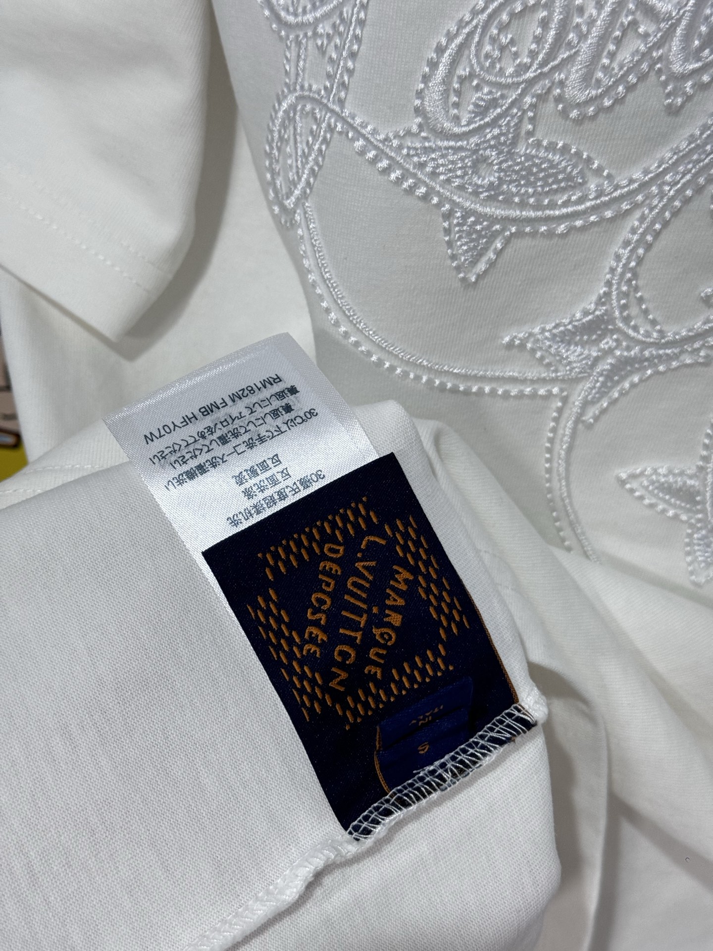Louis Vuitton LV 26SS早春刺绣短袖