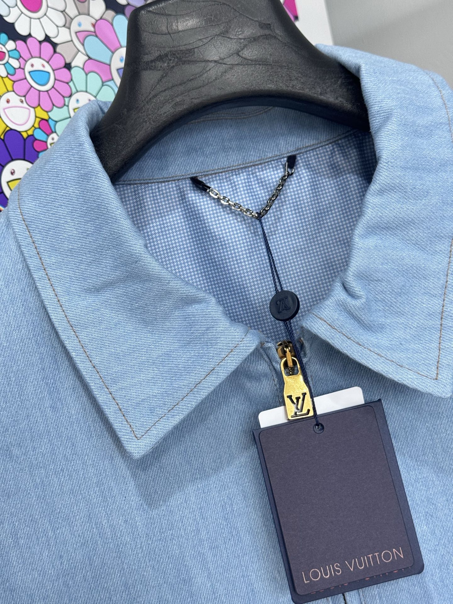 Louis Vuitton LV 春日胶囊花卉刺绣牛仔外套