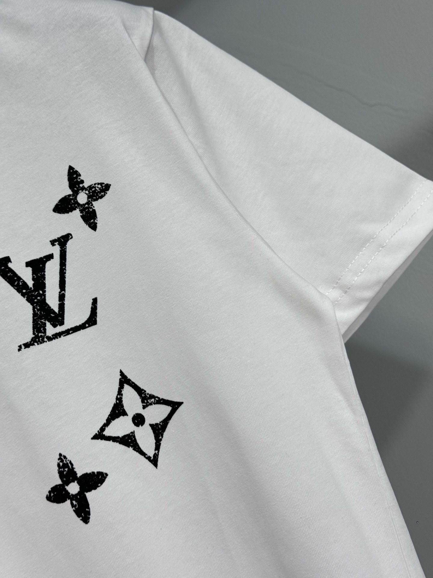 Louis Vuitton LV logo印花短袖