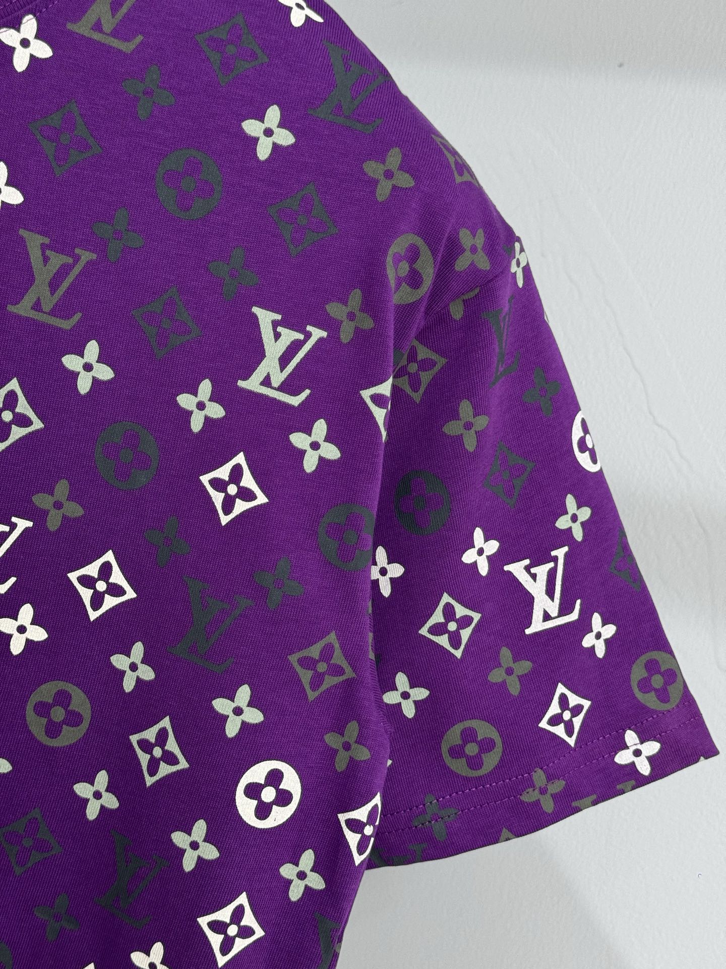 Louis Vuitton LV 26早春老花渐变短袖