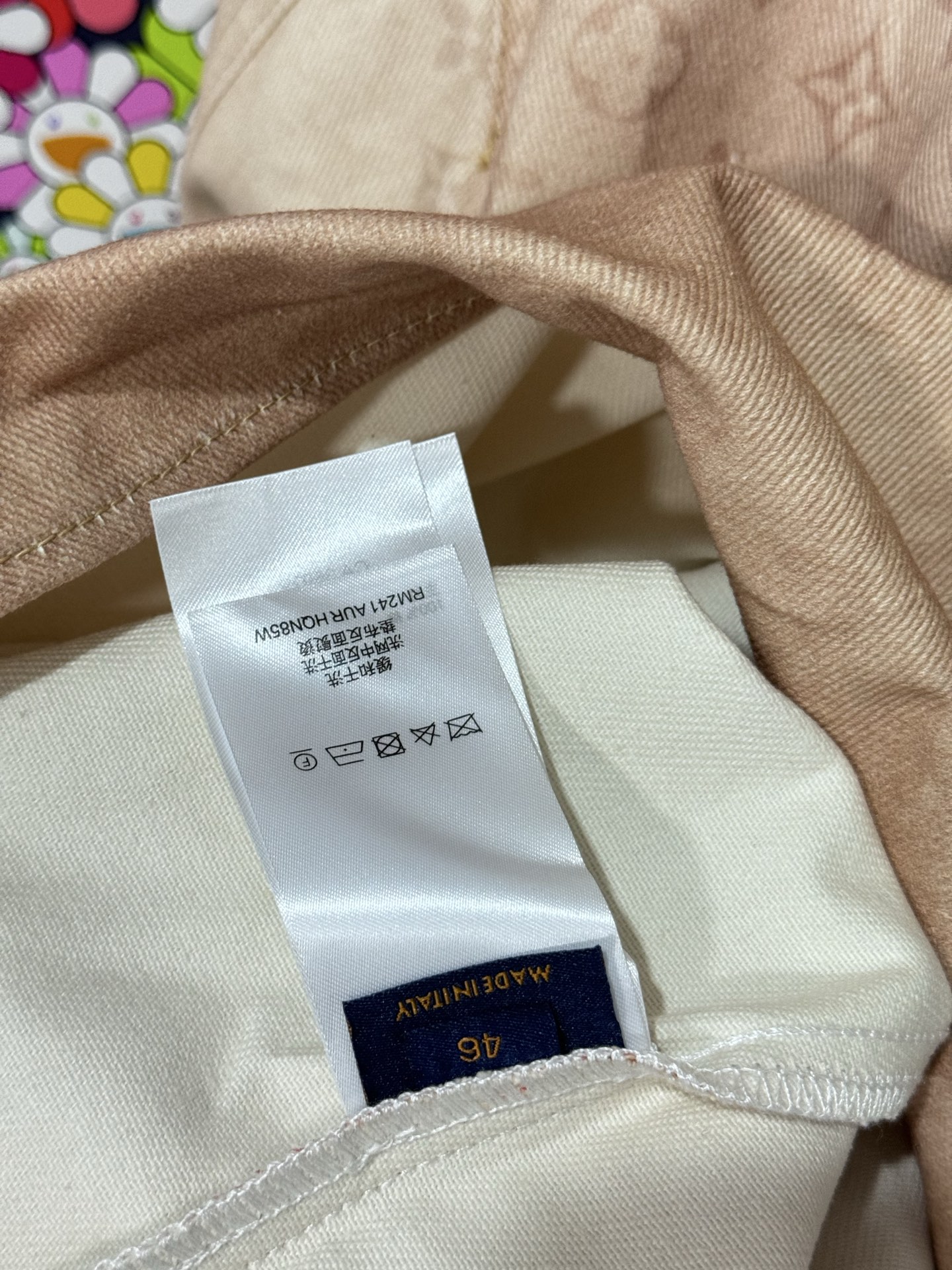 Louis Vuitton LV 26SS新品驼色老花牛仔外套