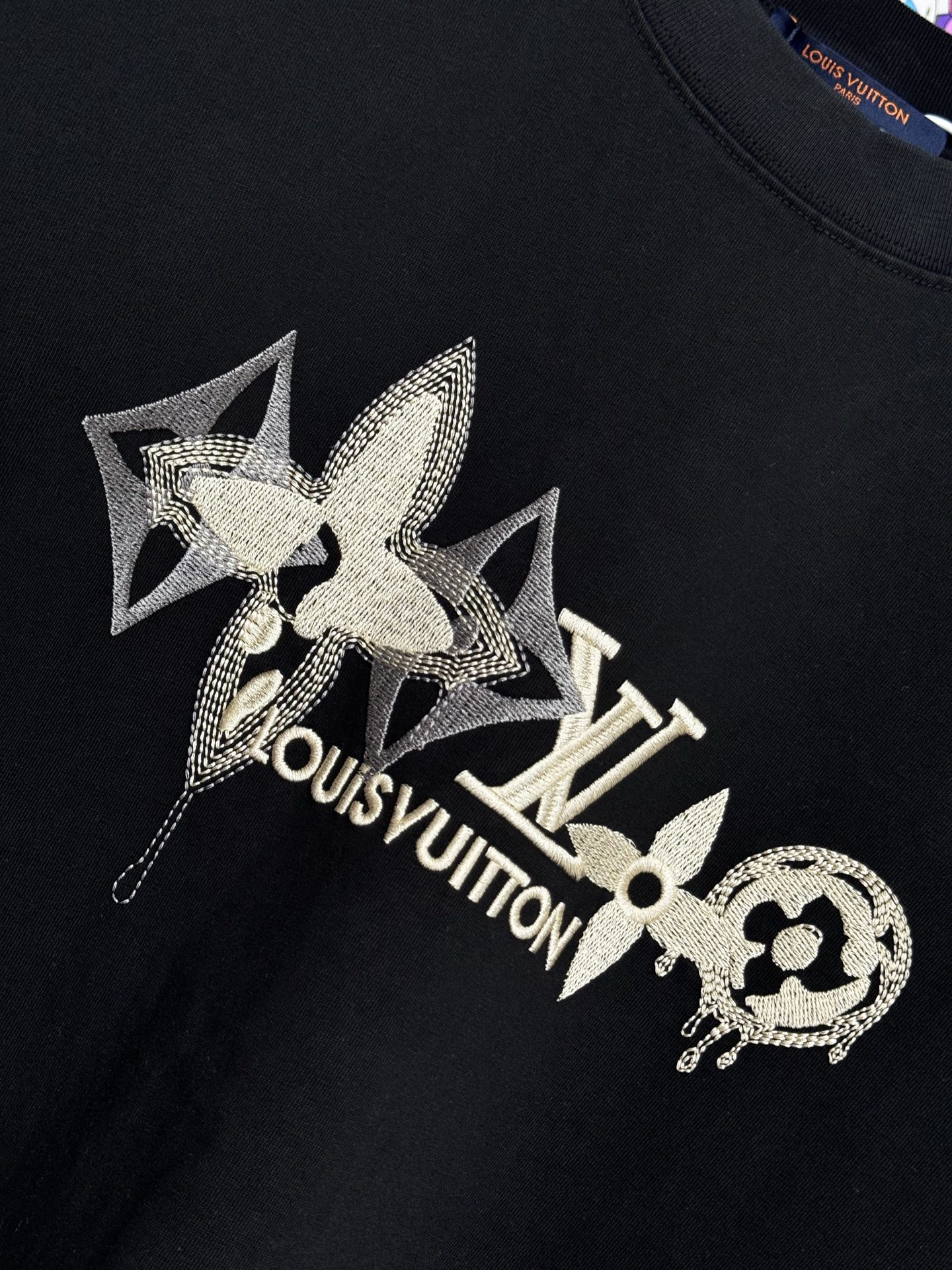 Louis Vuitton LV 立体刺绣短袖