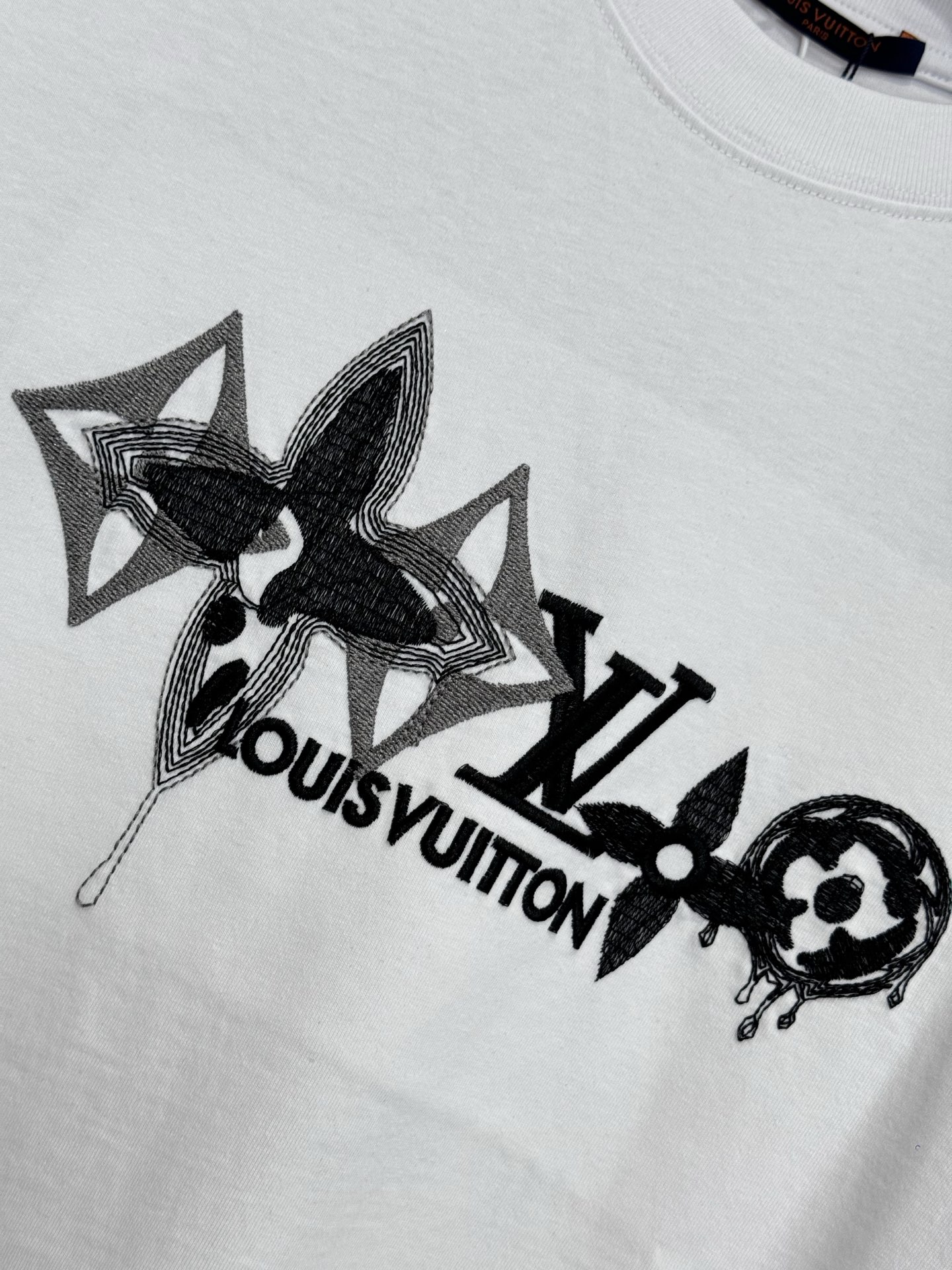 Louis Vuitton LV 立体刺绣短袖