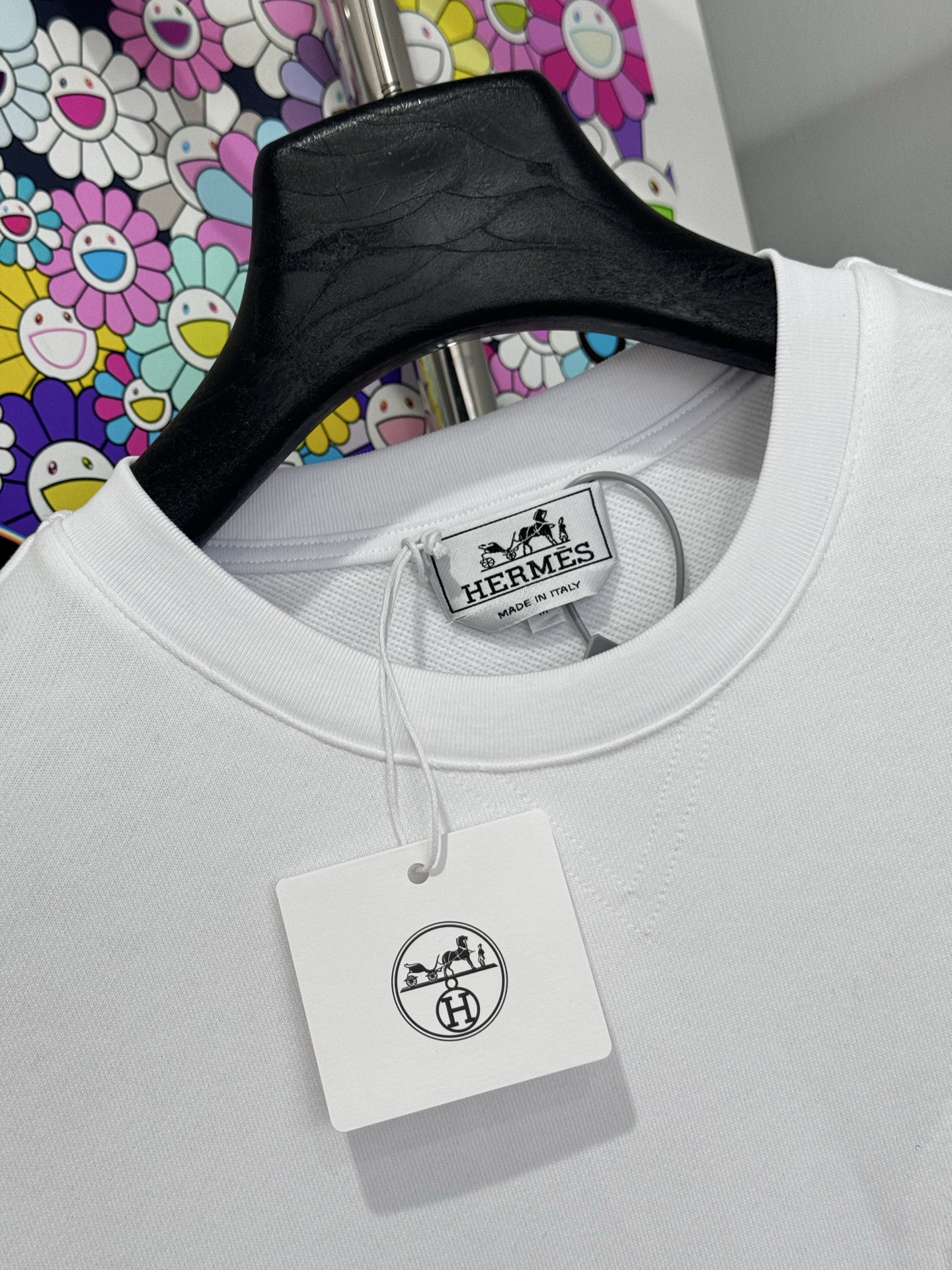 Hermès 爱马仕26SS刺绣贴片短袖